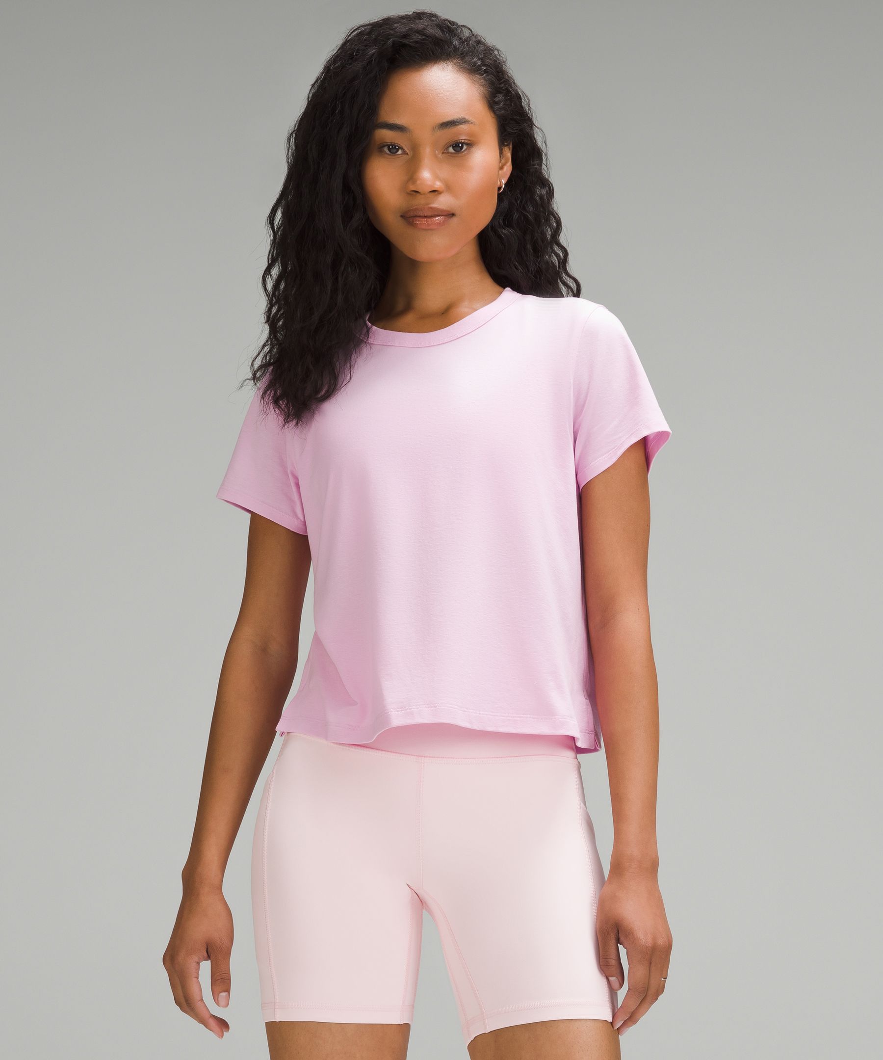 Lululemon Classic-fit Cotton-blend T-shirt