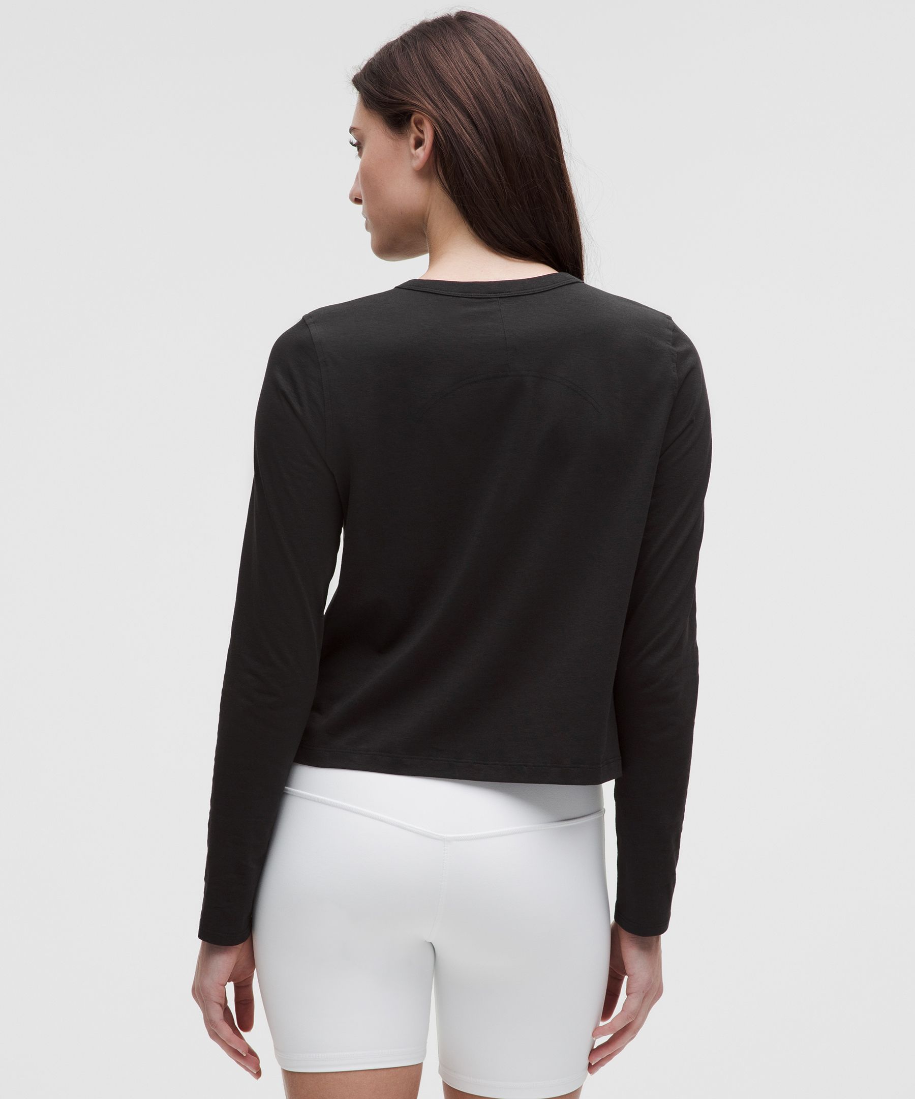 Lululemon Classic-Fit Cotton-Blend Long-Sleeve Shirt - Velvet Dust - lulu  fanatics