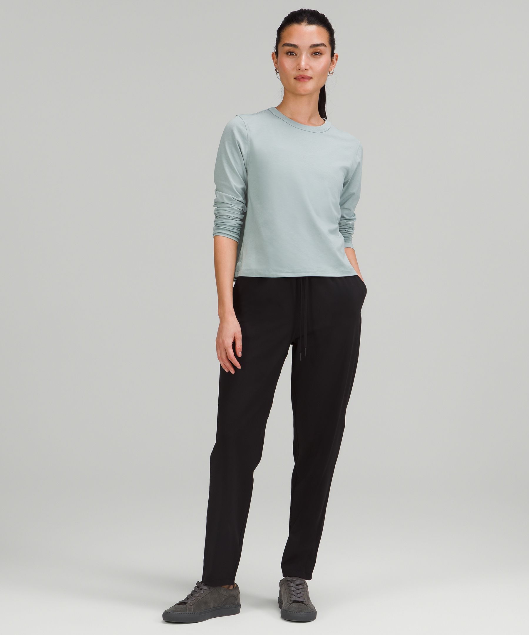 Lululemon Classic-Fit Cotton-Blend Long Sleeve Shirt. 2
