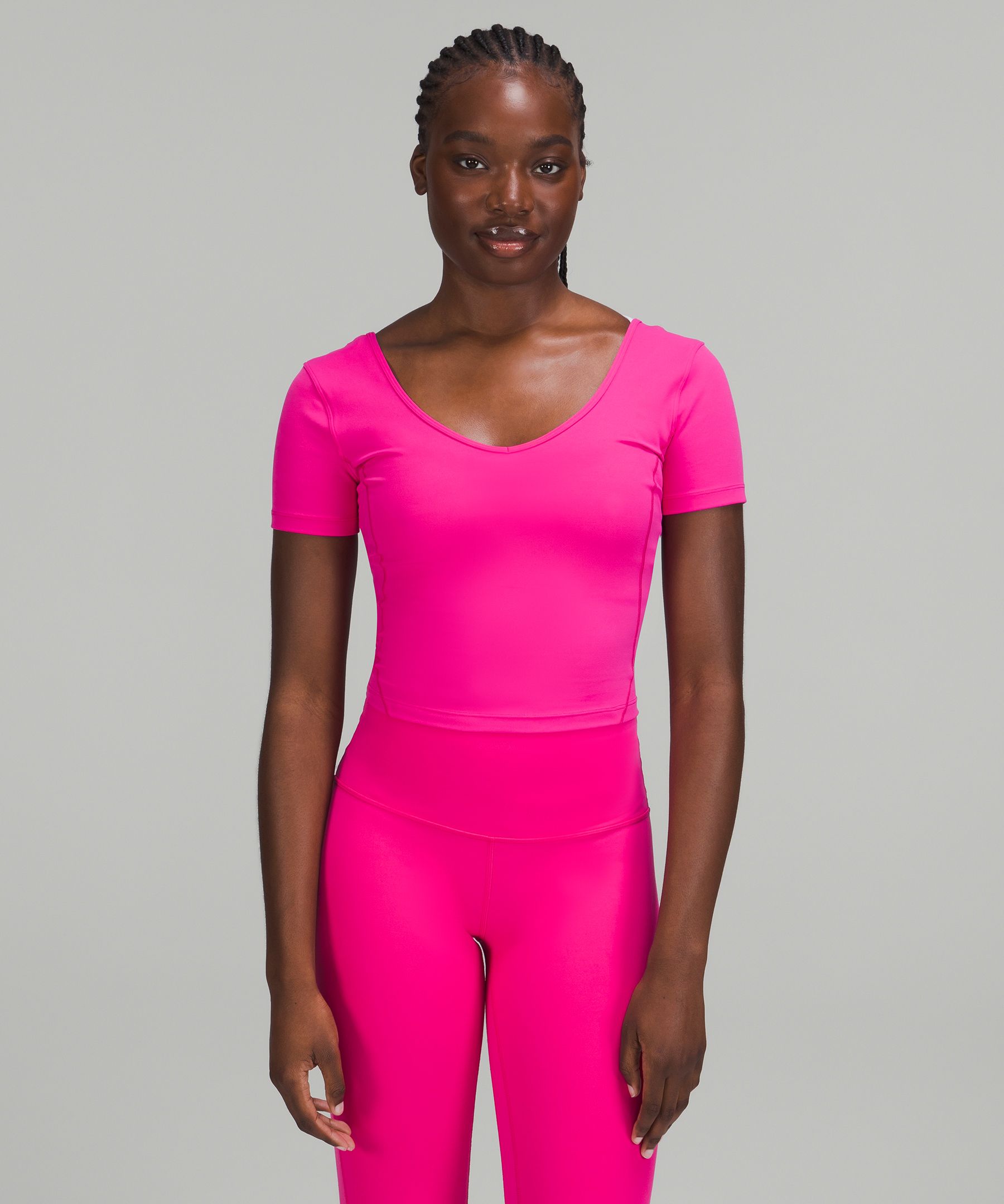 Sonic Pink Lululemon Align Leggings  Lululemon align leggings, Clothes  design, Lululemon align