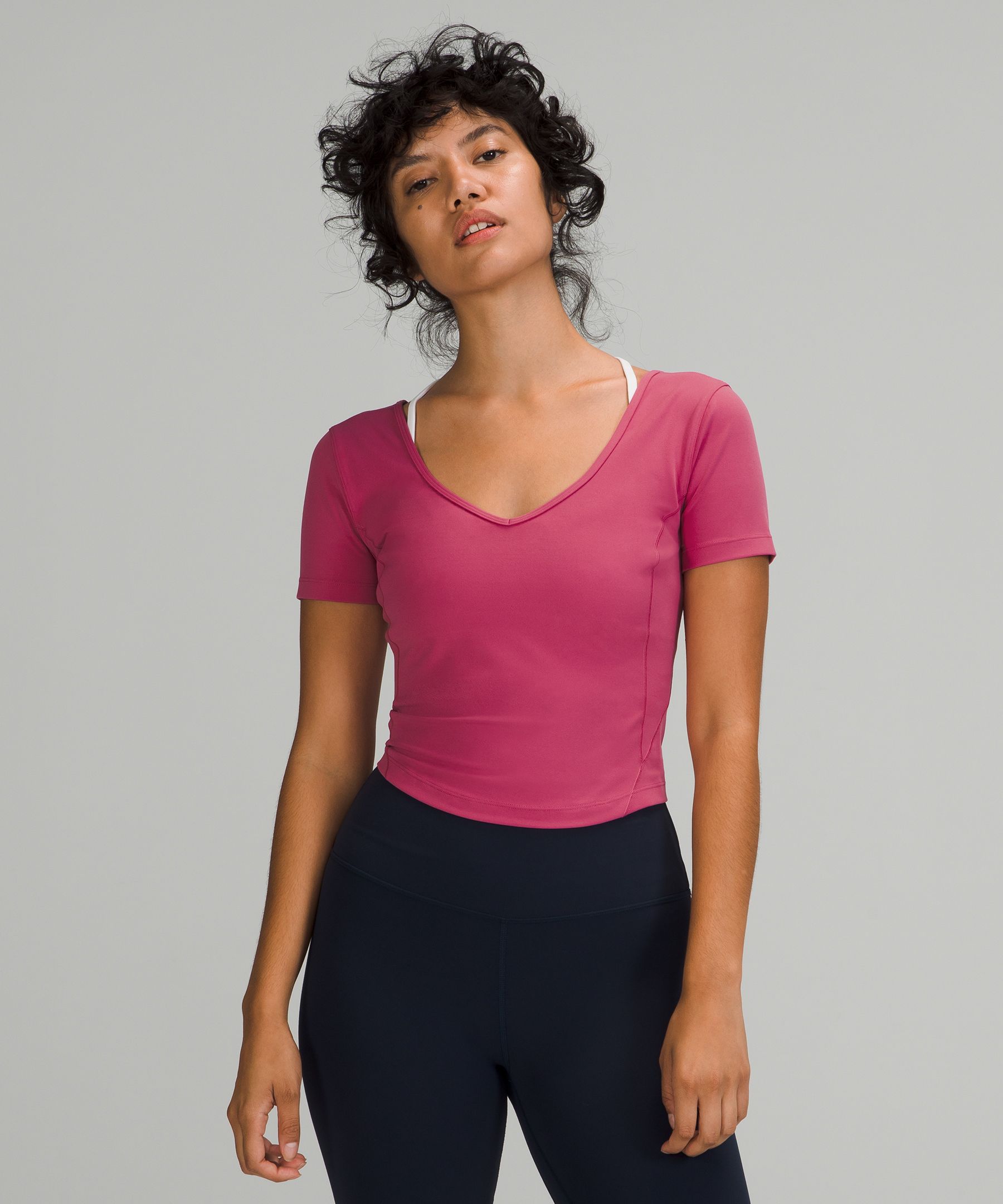 Lululemon Align™ T-shirt In Sonic Pink | ModeSens