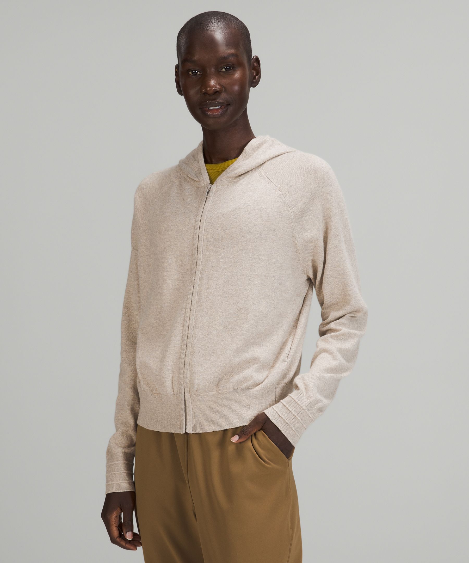 Cotton-Cashmere Knit Hoodie | Lululemon EU