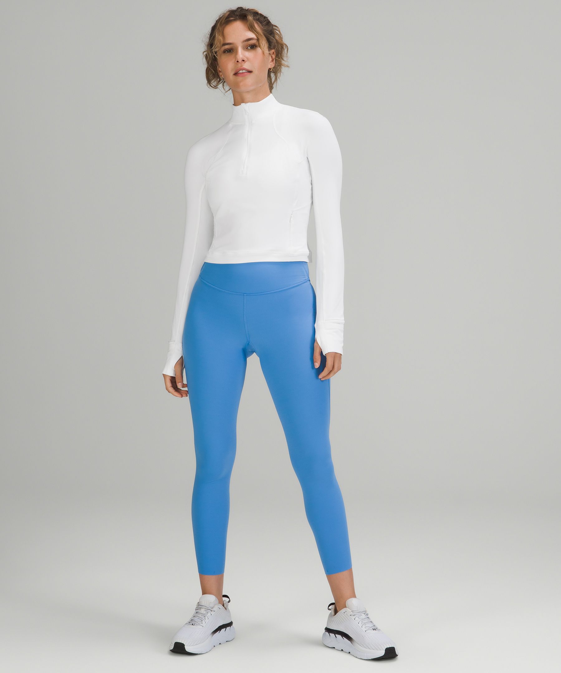 its rulu run cropped half zip