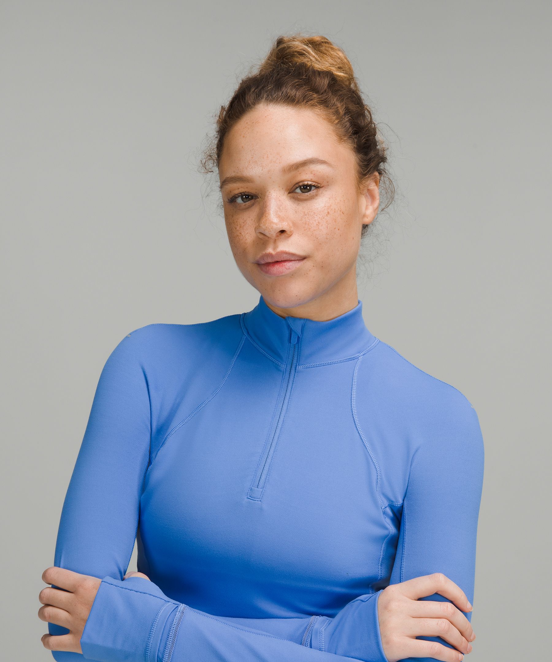 It's Rulu™ Run Ribbed Cropped Half Zip special edition - Athletic