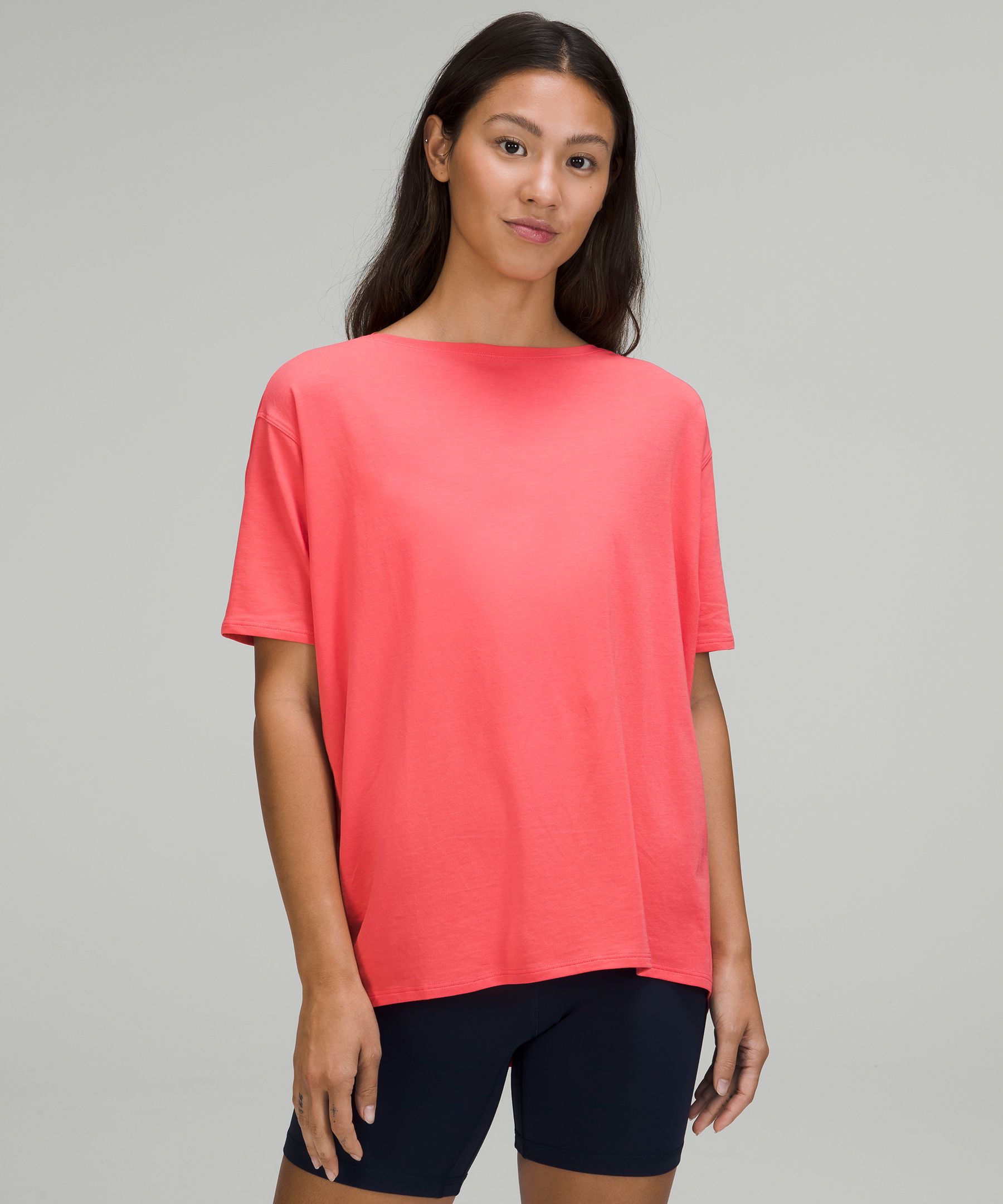 Lululemon Back In Action Short Sleeve Shirt In Pale Raspberry | ModeSens