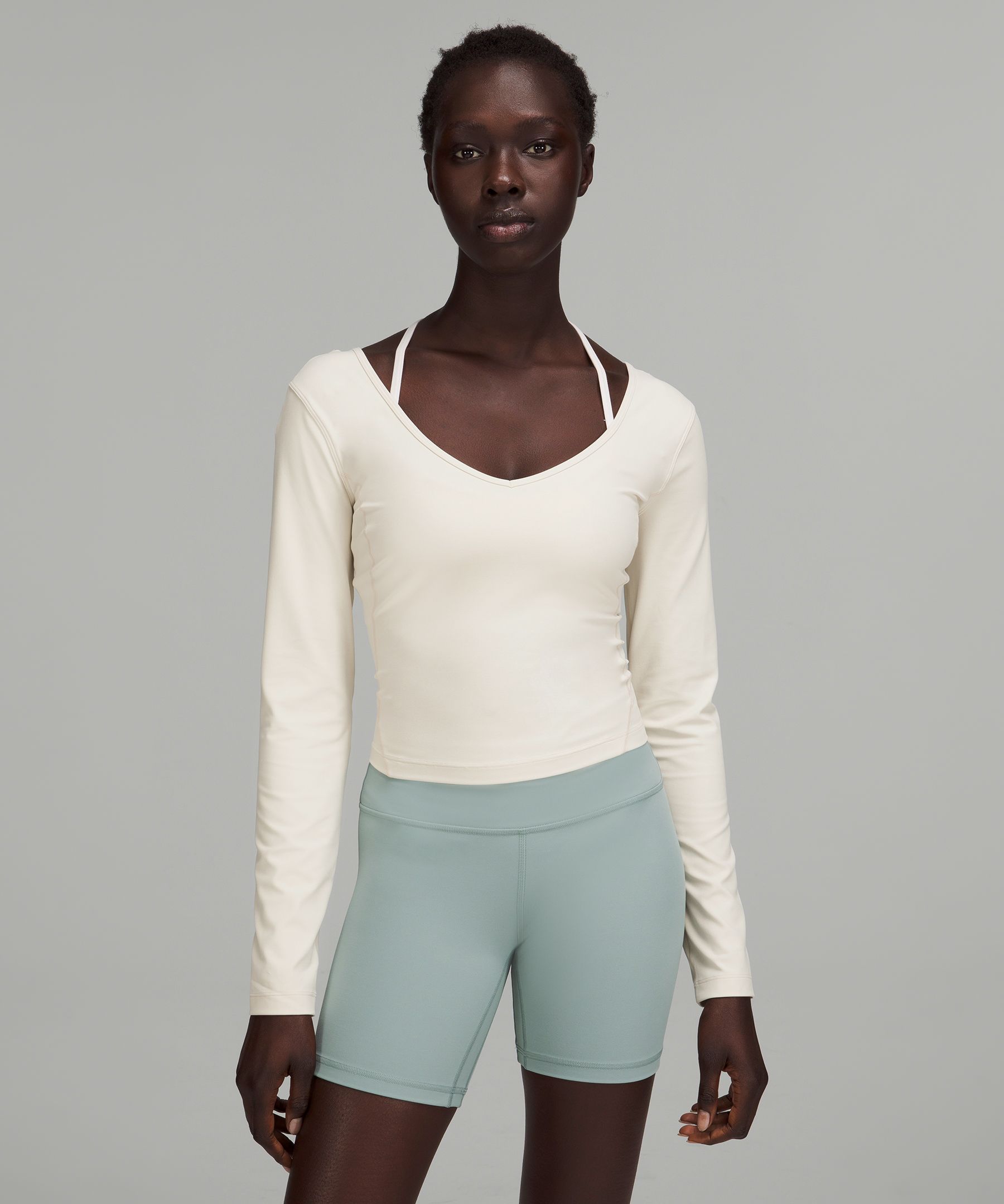 Lululemon Align™ long-sleeved Cropped Top - Farfetch