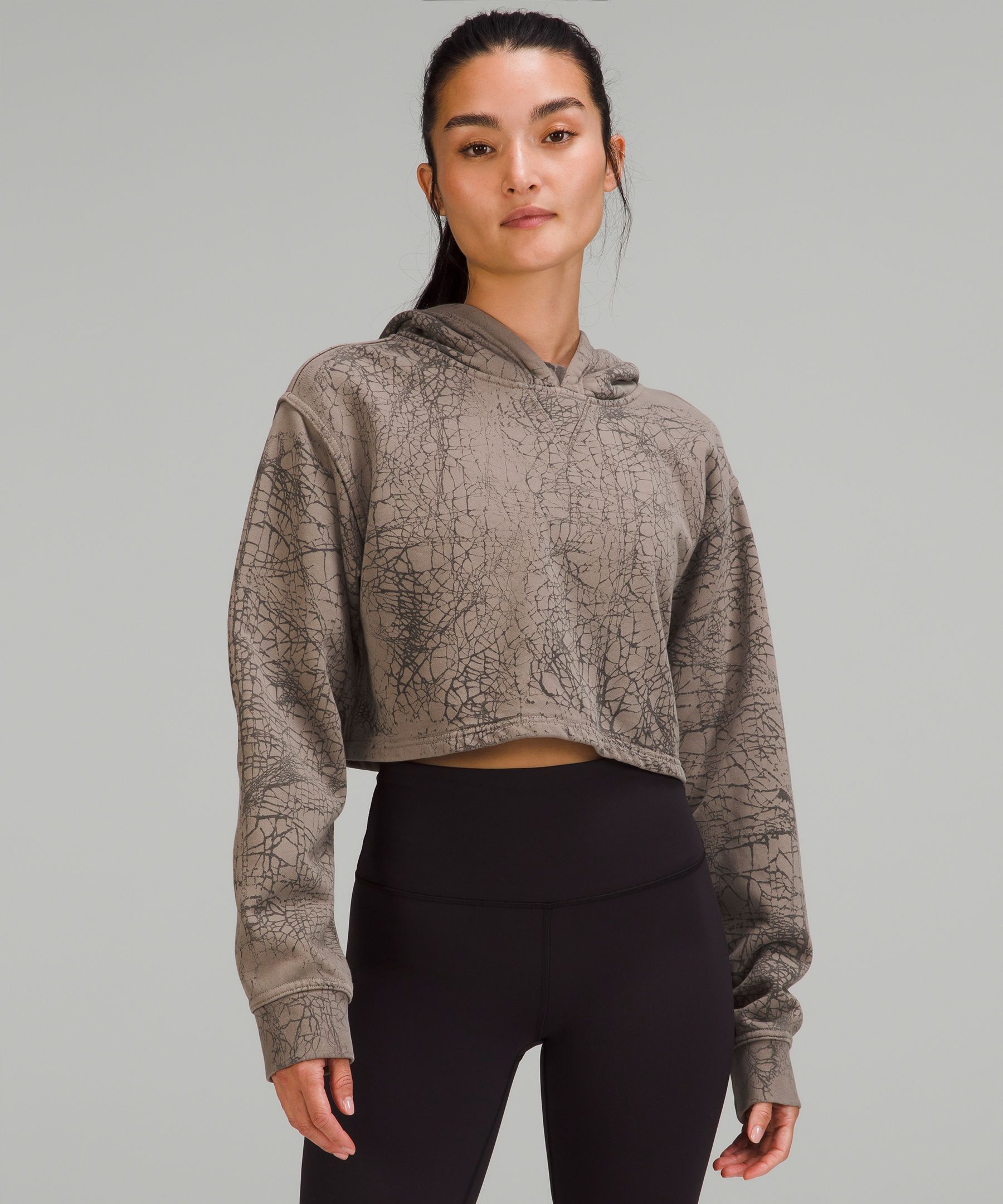 Crop hoodie lululemon sale