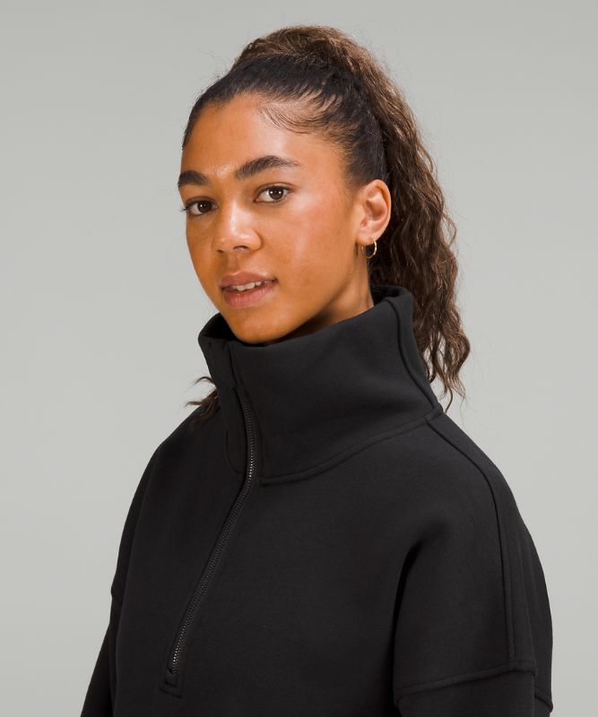 Dicker Fleece-Pullover mit Halbreißverschluss *Nur online erhältlich