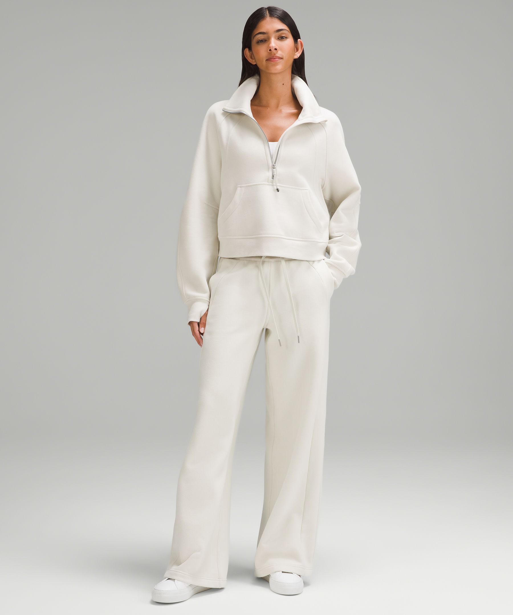 Lululemon Ready Set Go Crop (21) White, Women's Fashion, Activewear on  Carousell