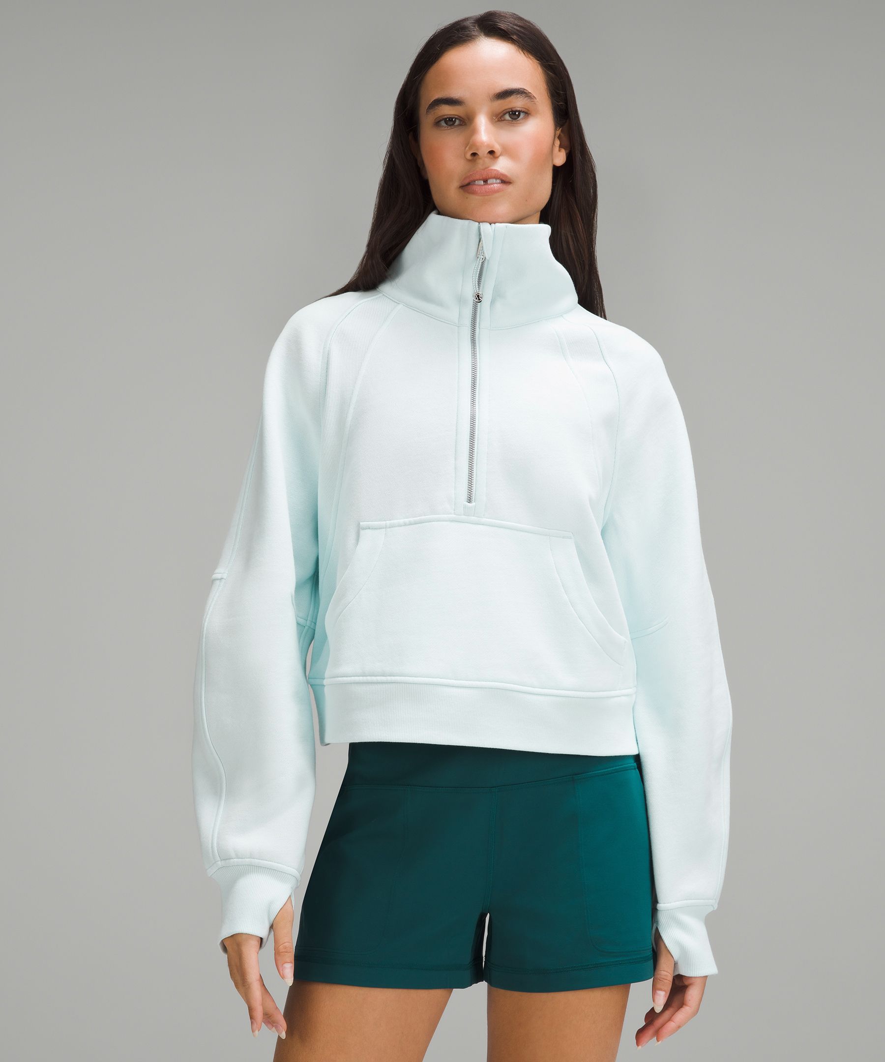 Lululemon Scuba Oversized Funnel-neck Half Zip