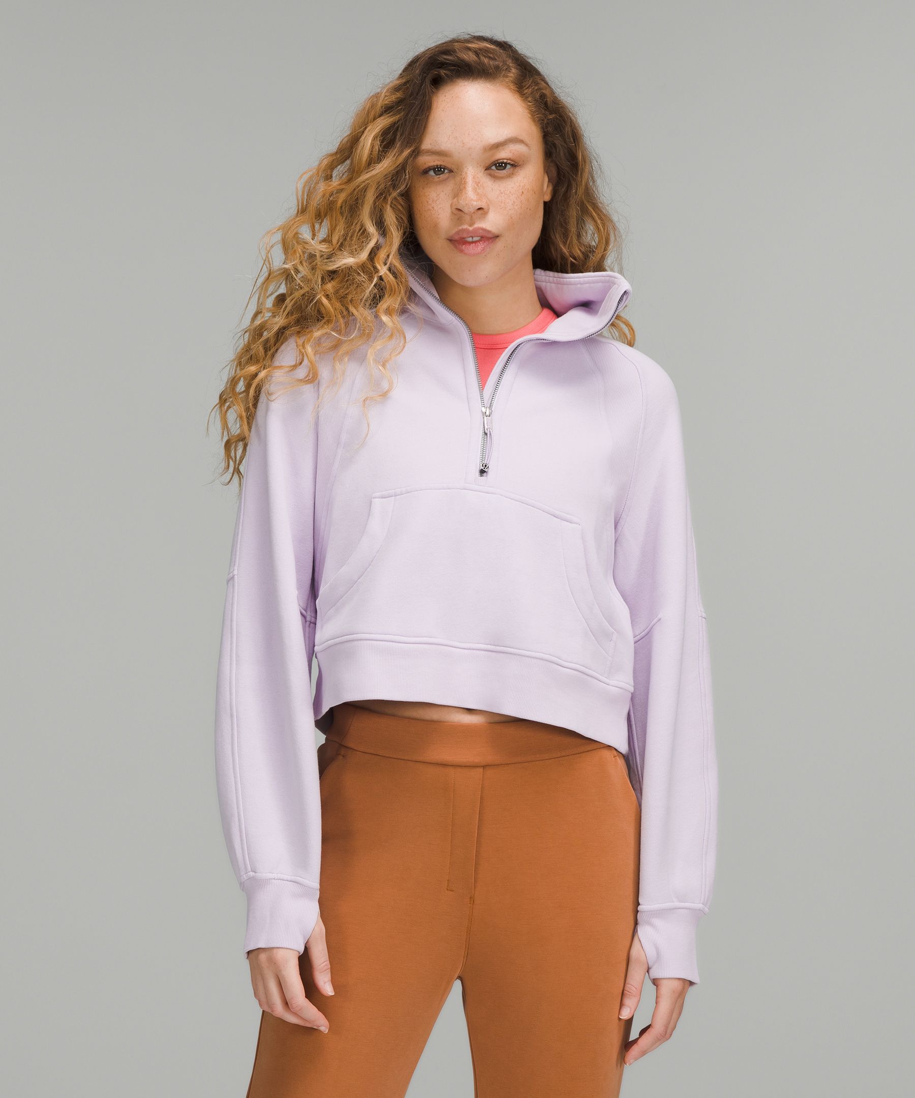 lululemon lululemon Scuba Oversized Funnel Neck Half Zip