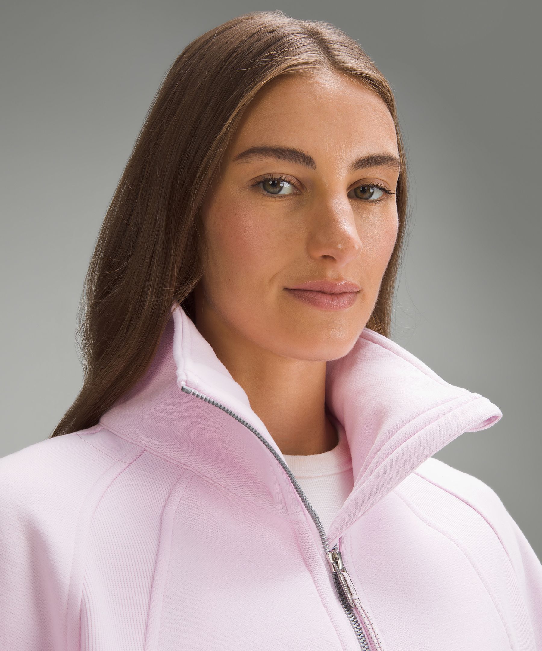 Lululemon Scuba Oversized Half-Zip Hoodie - Meadowsweet Pink