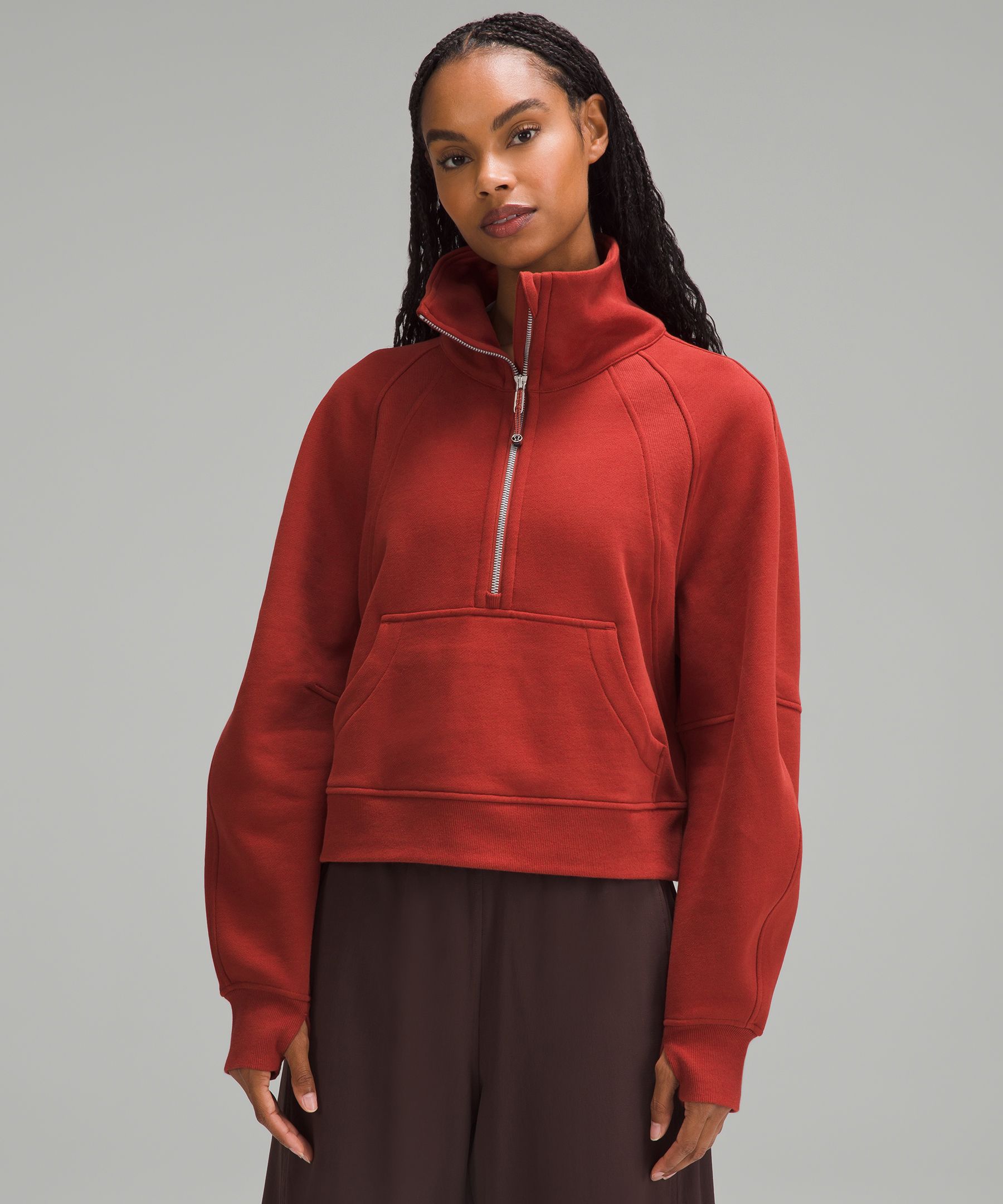 Scuba Oversized Funnel Neck Half Zip | Women's Hoodies u0026 Sweatshirts |  lululemon