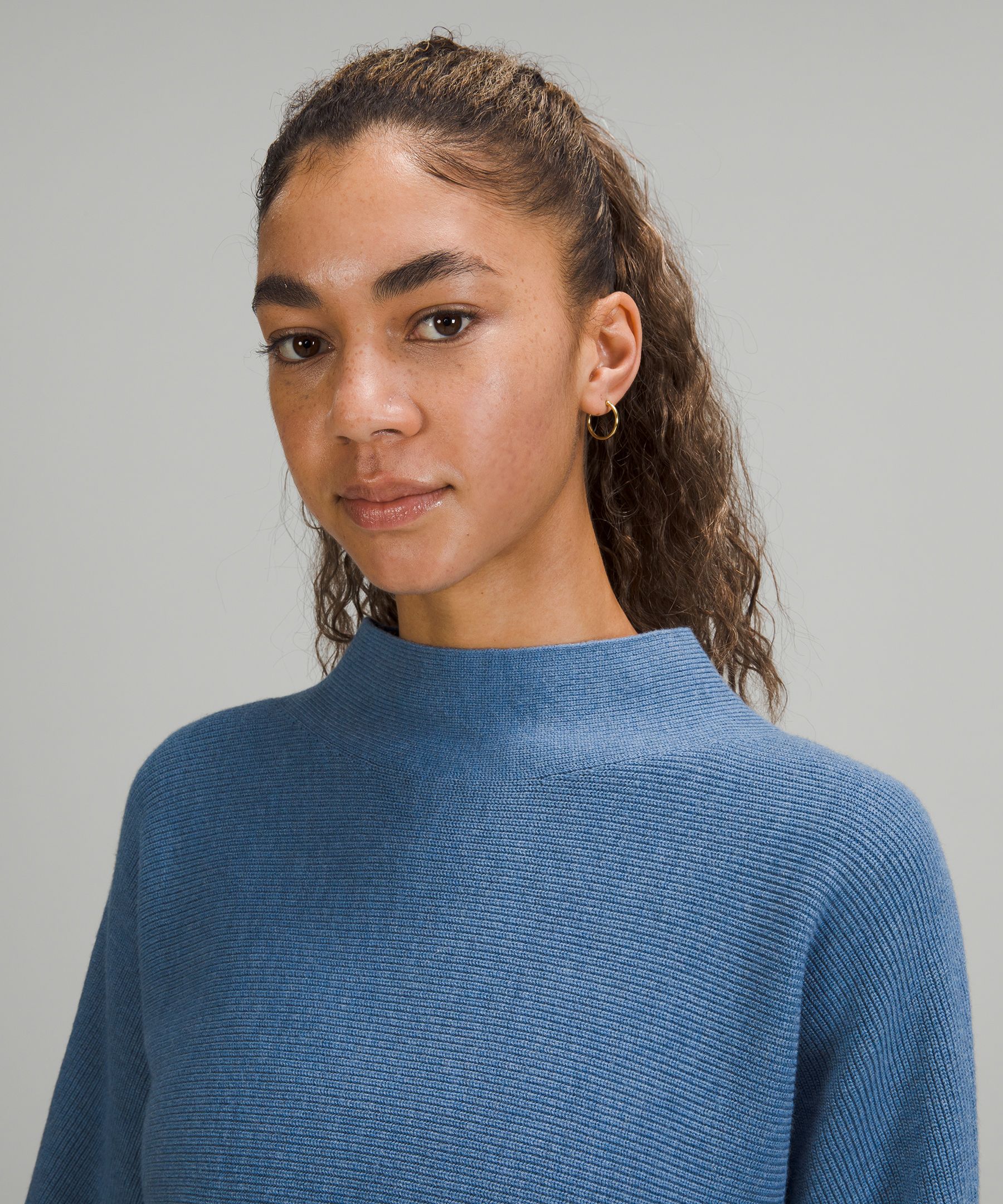 Boxy cotton outlet sweater