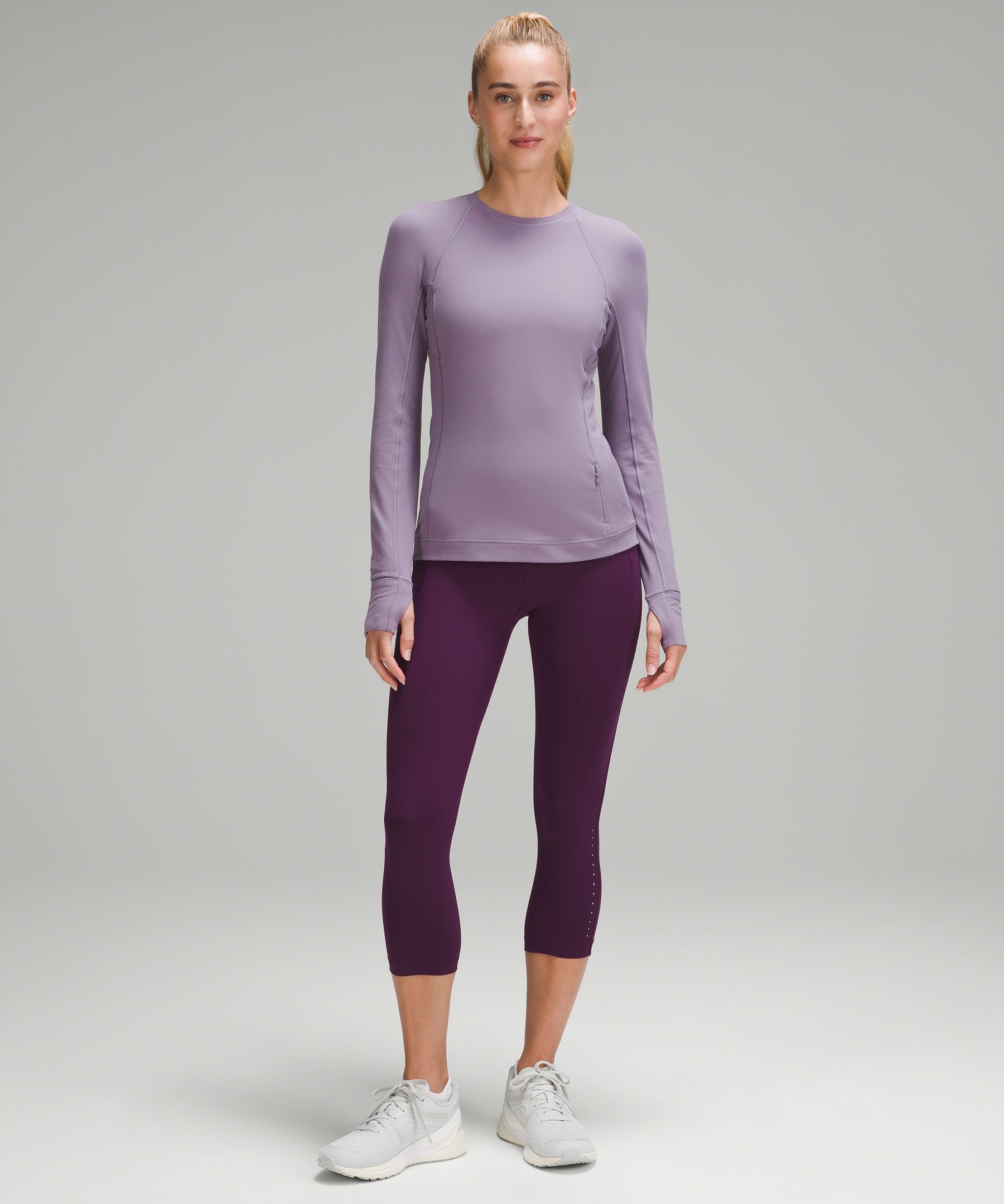 Lululemon Its Rulu Run Long Sleeve Shirt - Heritage Camo Jacquard Vapor  Gull Grey - lulu fanatics