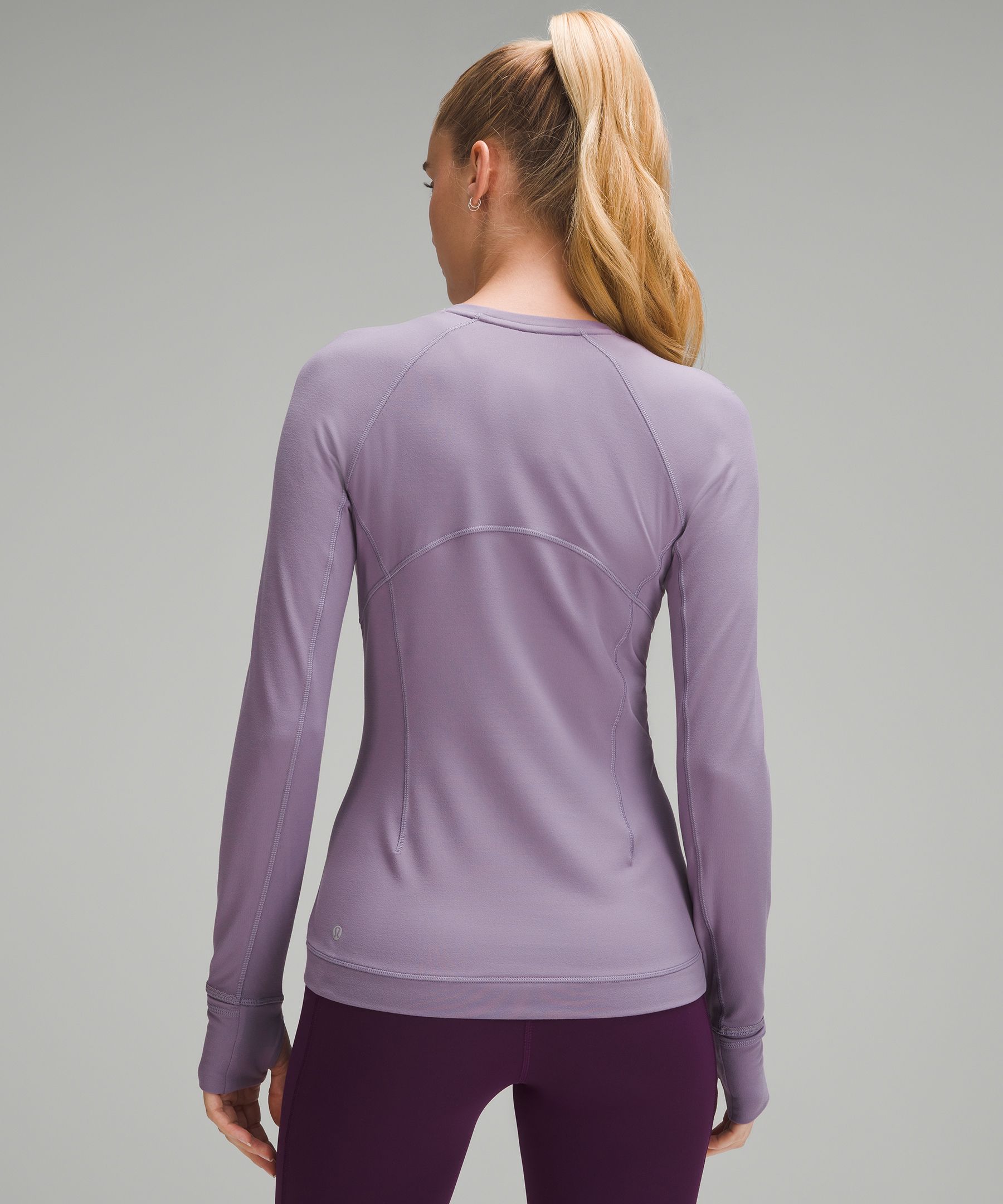 Lululemon It's Rulu Run Long-Sleeve Shirt - White/Neutral - Size 4