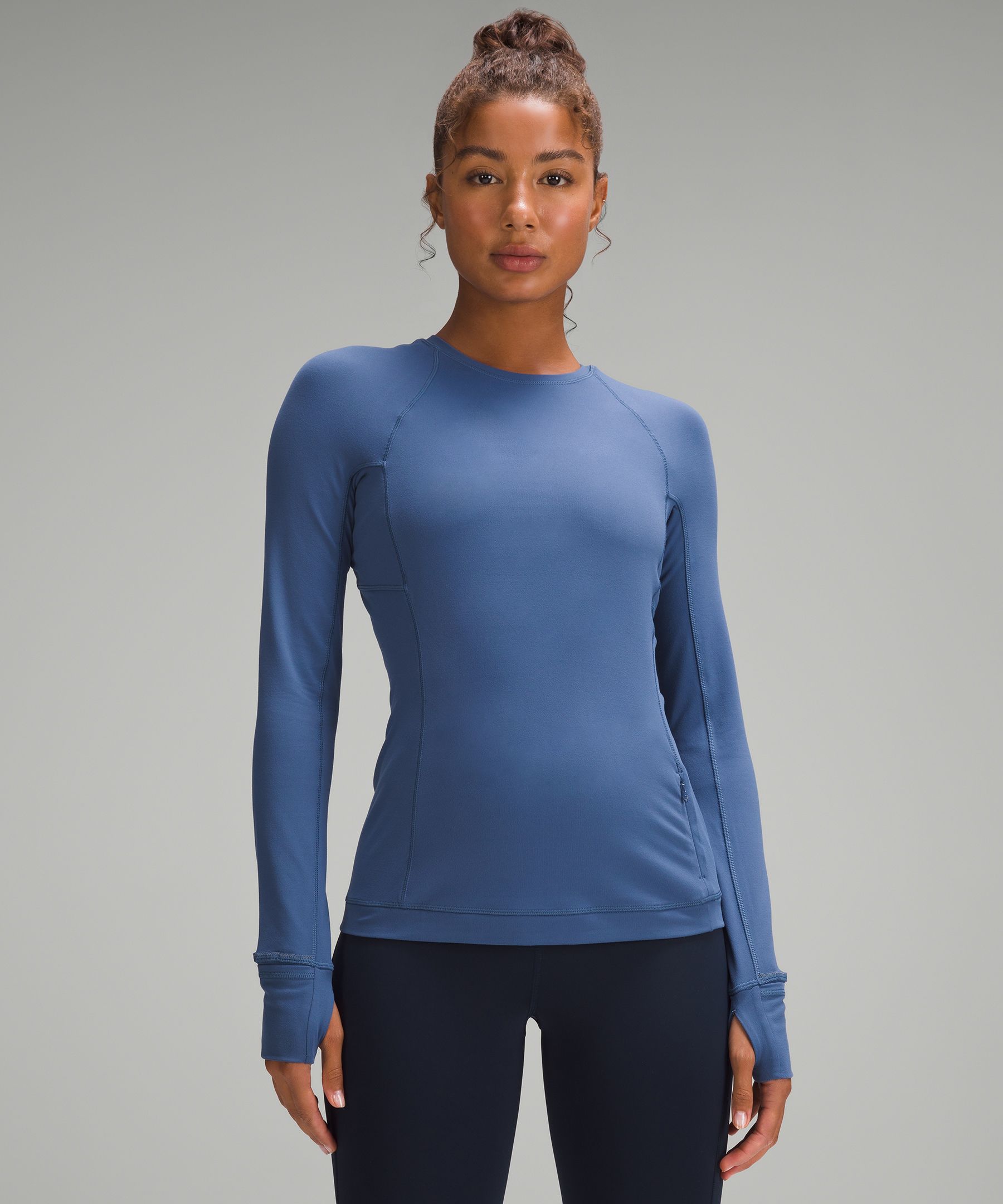 Lululemon Its Rulu Run Long Sleeve Shirt - Heritage Camo Jacquard Vapor  Gull Grey - lulu fanatics