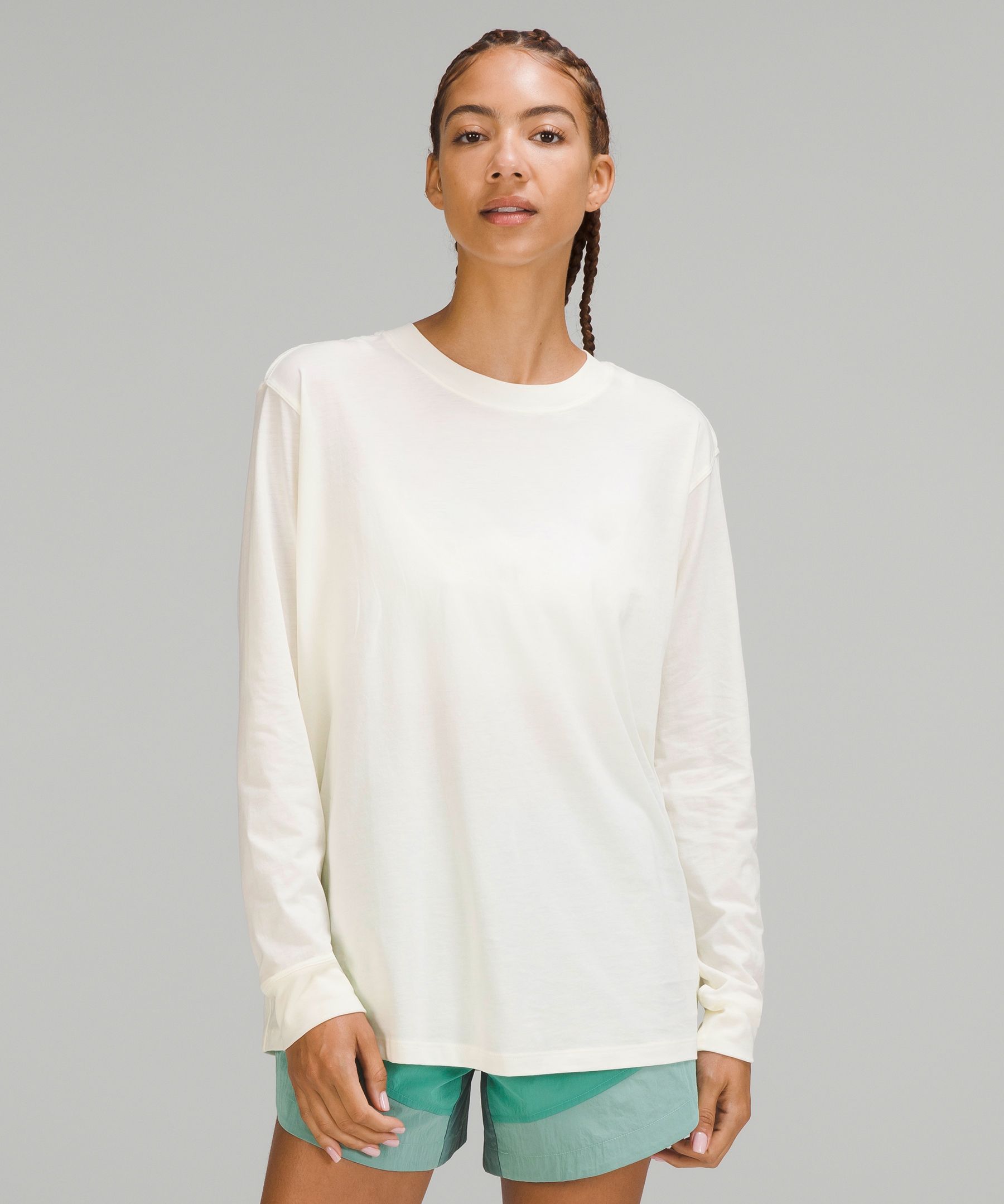 Lululemon All Yours Cotton Long Sleeve Shirt