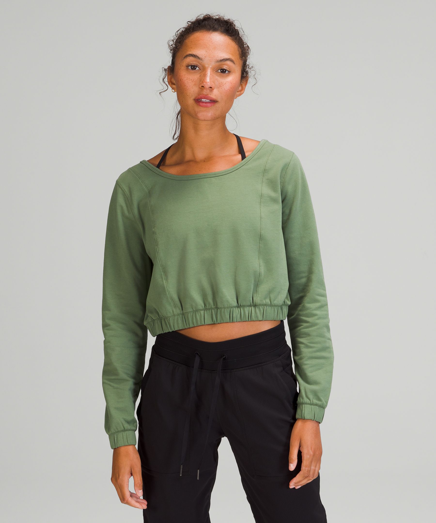 Square Neck Cropped Pullover | パーカー＆トレーナー | Lululemon JP
