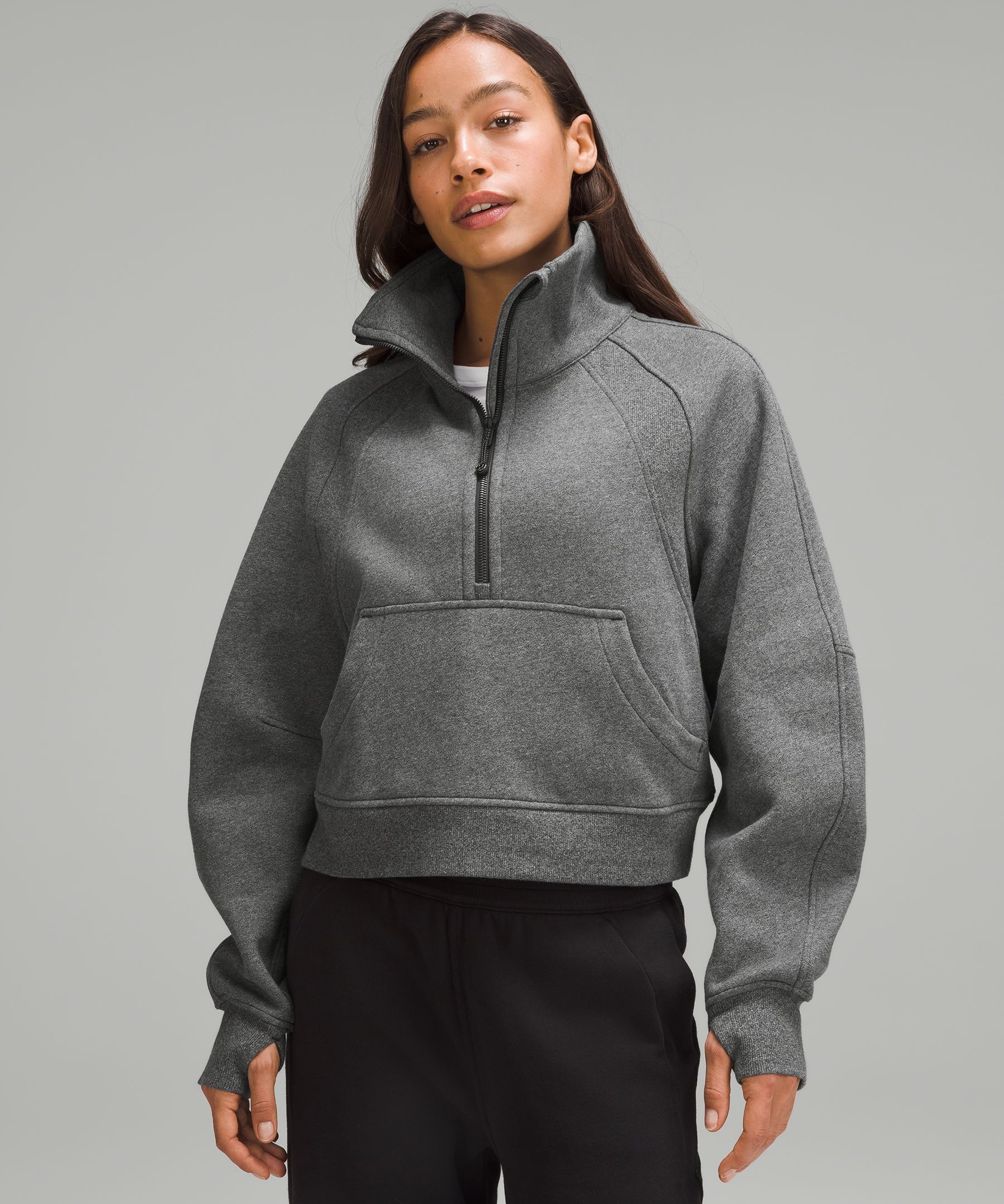 Lululemon Scuba Oversized Funnel-neck Half Zip