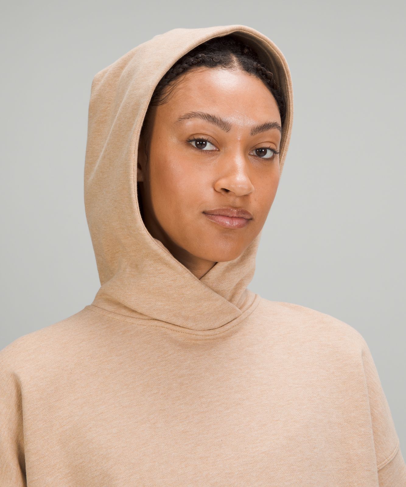 Relaxed Cropped Hoodie