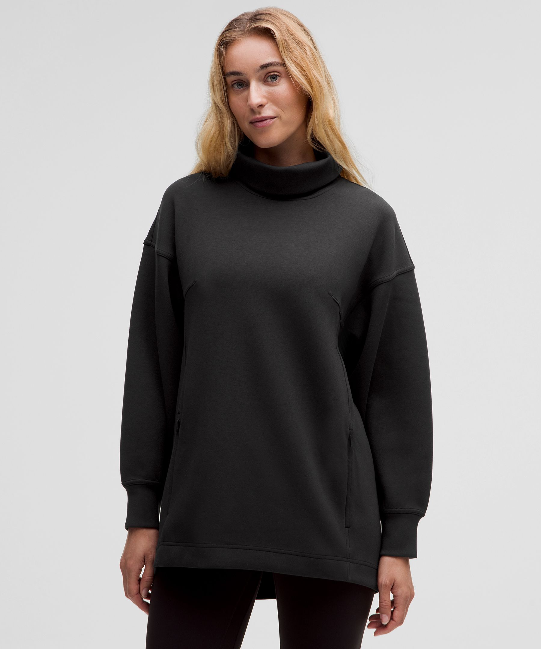 SNKSDGM Lady Clothing Plain Round Neck Karlie Tunic Cowl Neck Button  Inspiring Tshirts for Women Mock Turtleneck Women Sweater Women Flannel  Lounge Oversized Tunic Plus Size Christmas at  Women's Clothing store