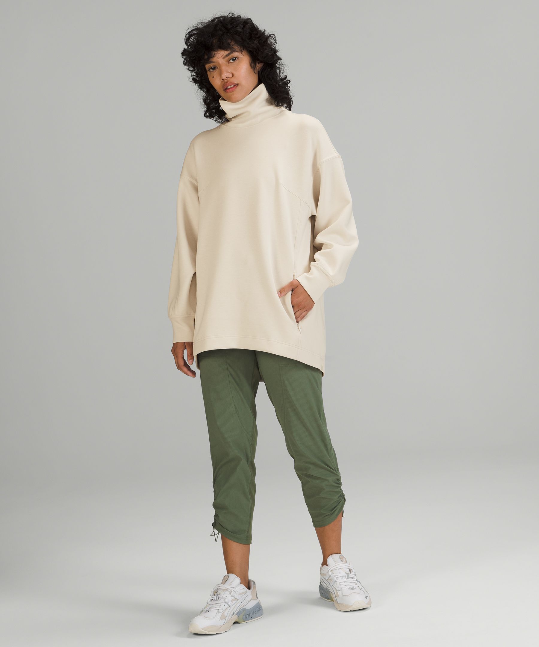 Modal-Blend Turtleneck Tunic