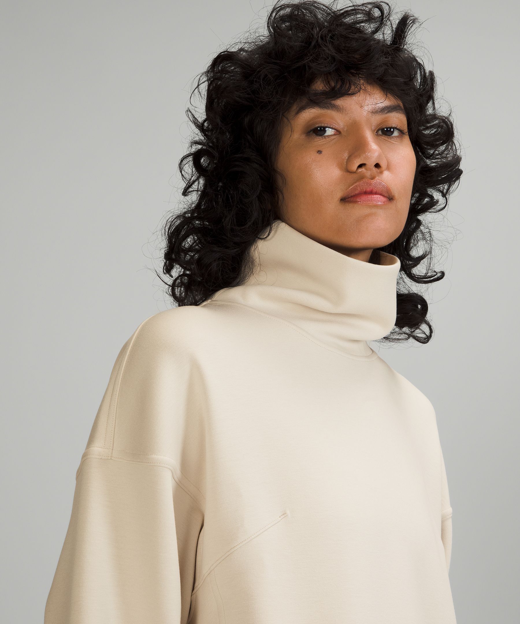 Modal-Blend Turtleneck Tunic