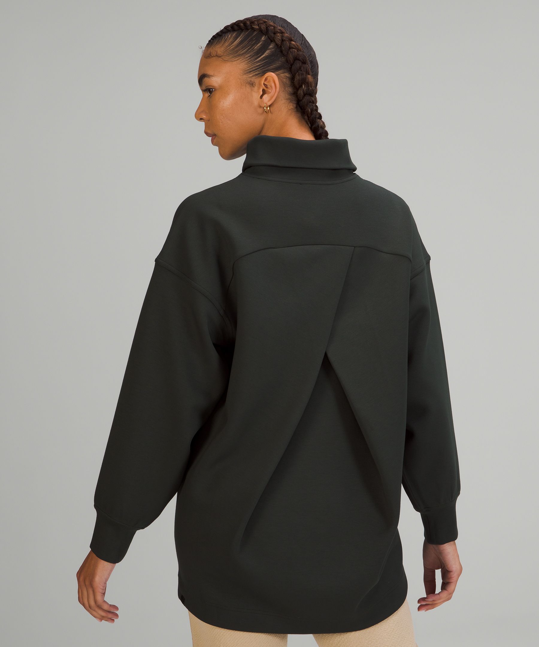 Lululemon Modal-Blend Turtleneck Tunic - Black - lulu fanatics