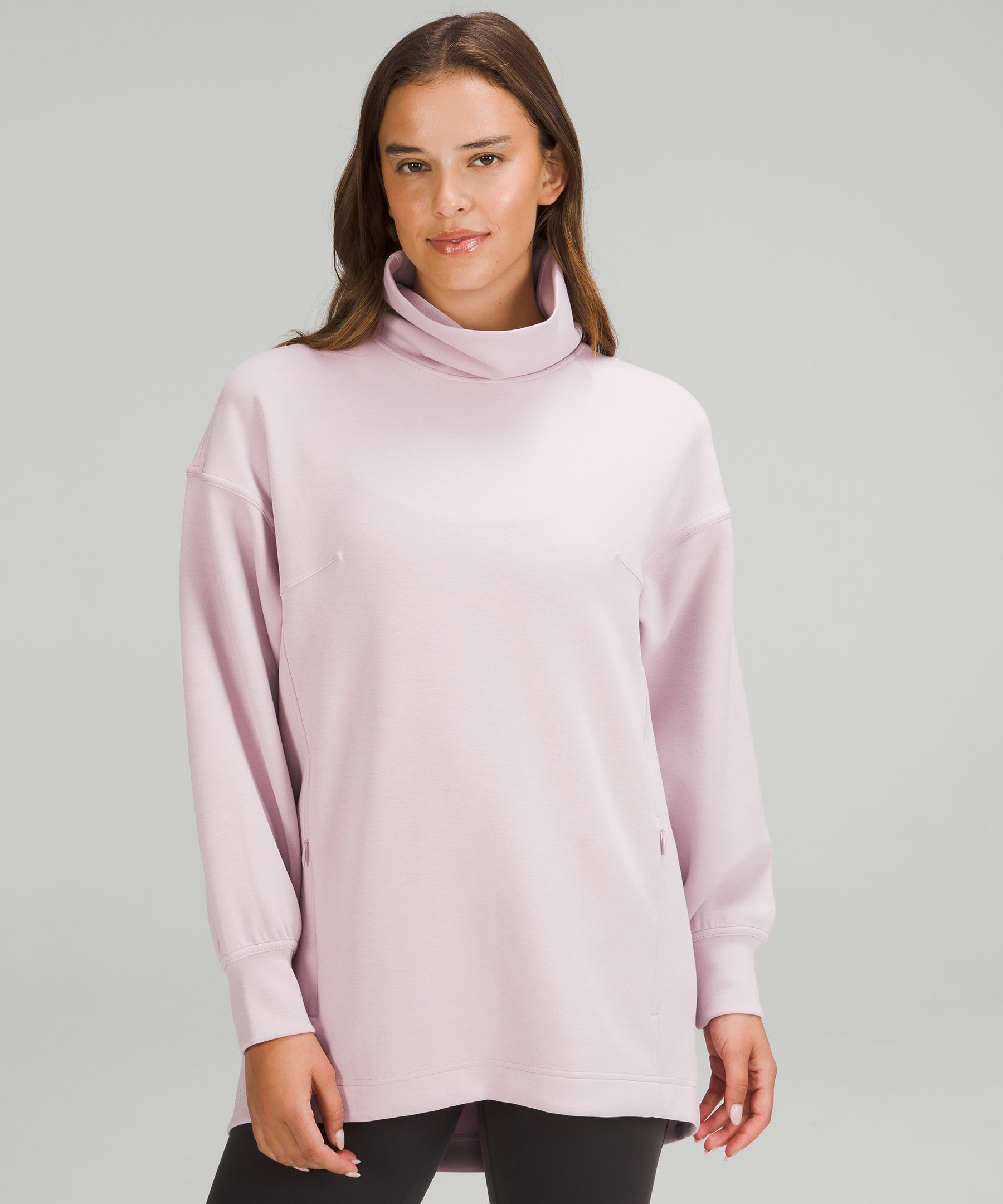 Scoop Women's Cozy Tunic Turtleneck Sweater 