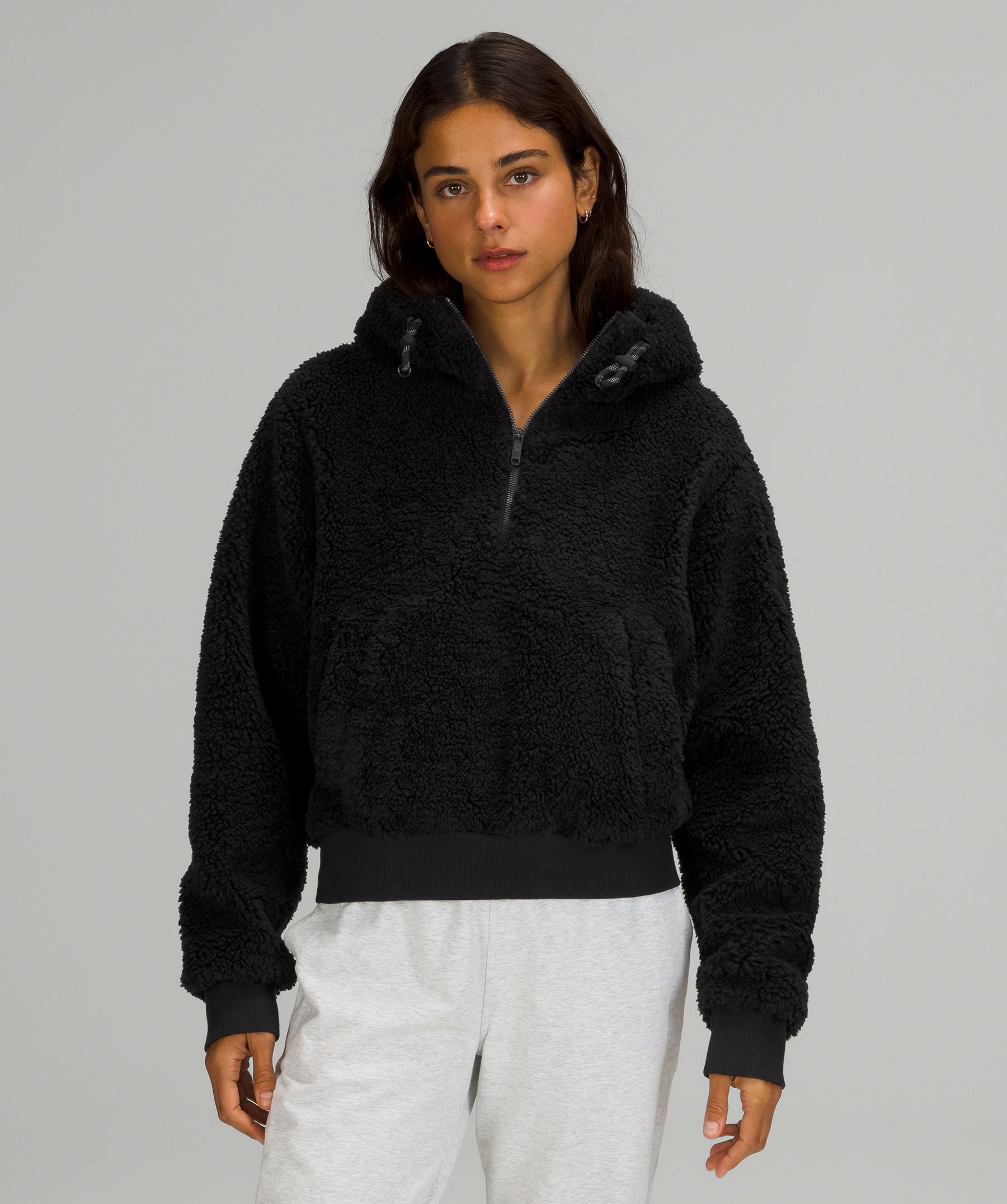 Textured Fleece Full-Zip Jacket