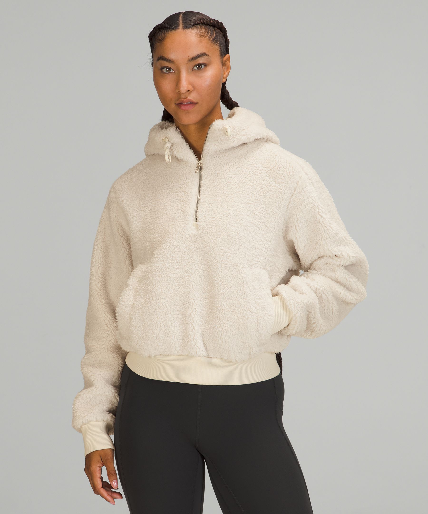 Textured 1/2 Zip Pullover