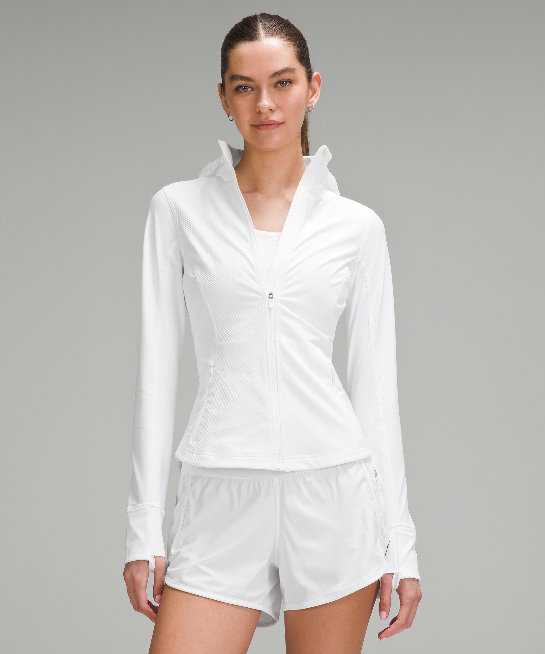 Lululemon Lightweight Ribbed Knit Jacket