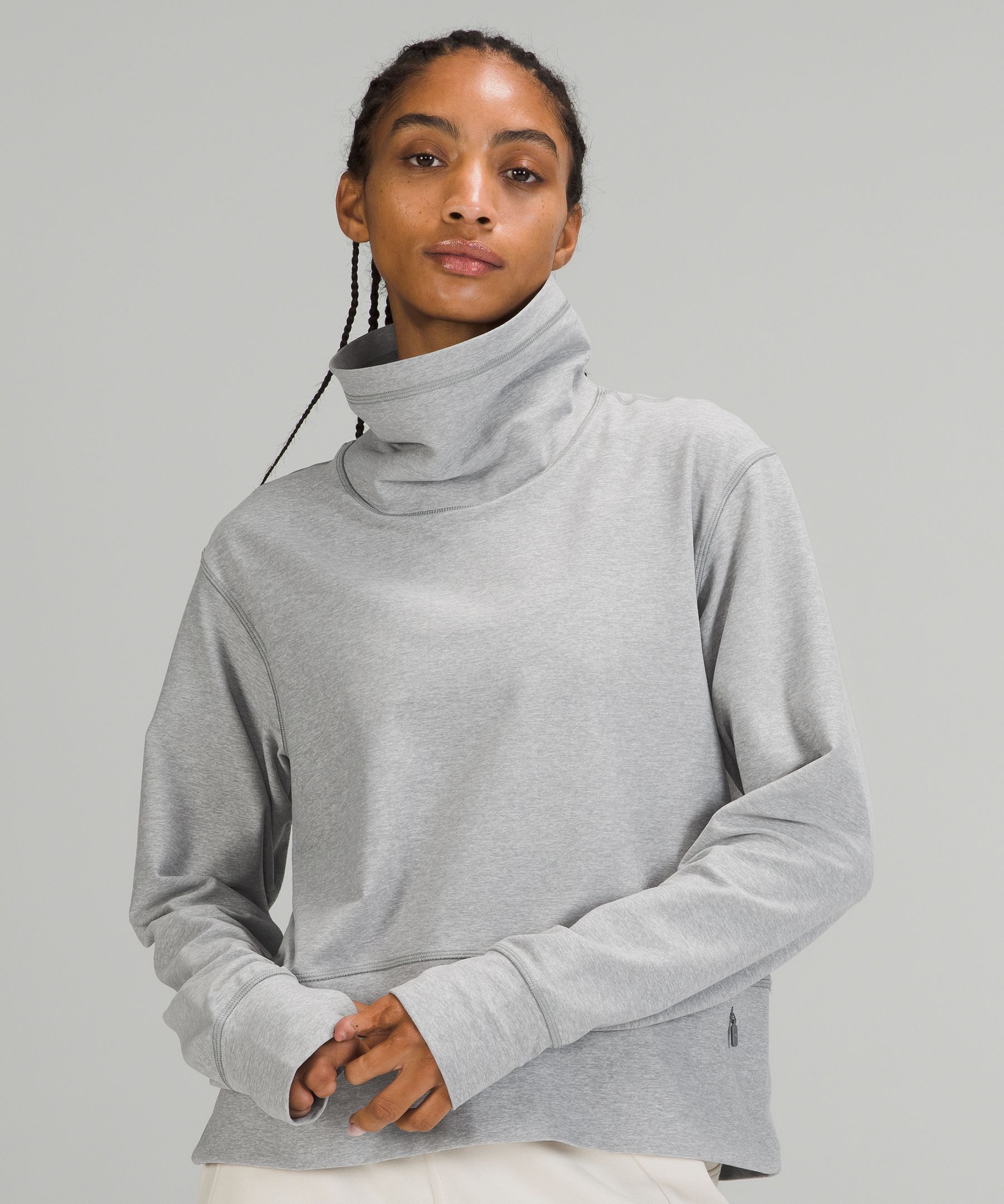 Lululemon cowl neck sweatshirt on sale