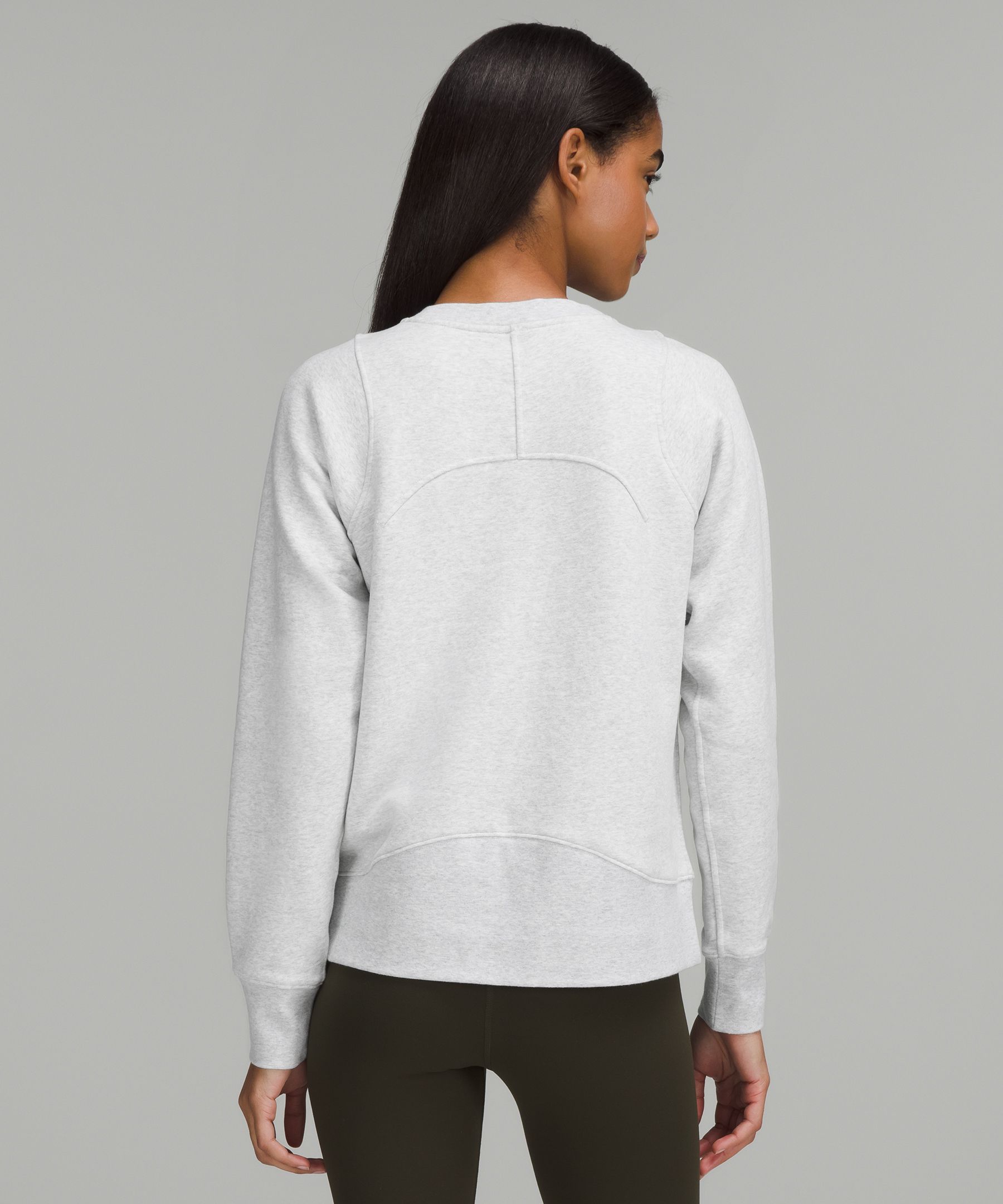 Lululemon Loungeful Crewneck Pullover - Black - lulu fanatics