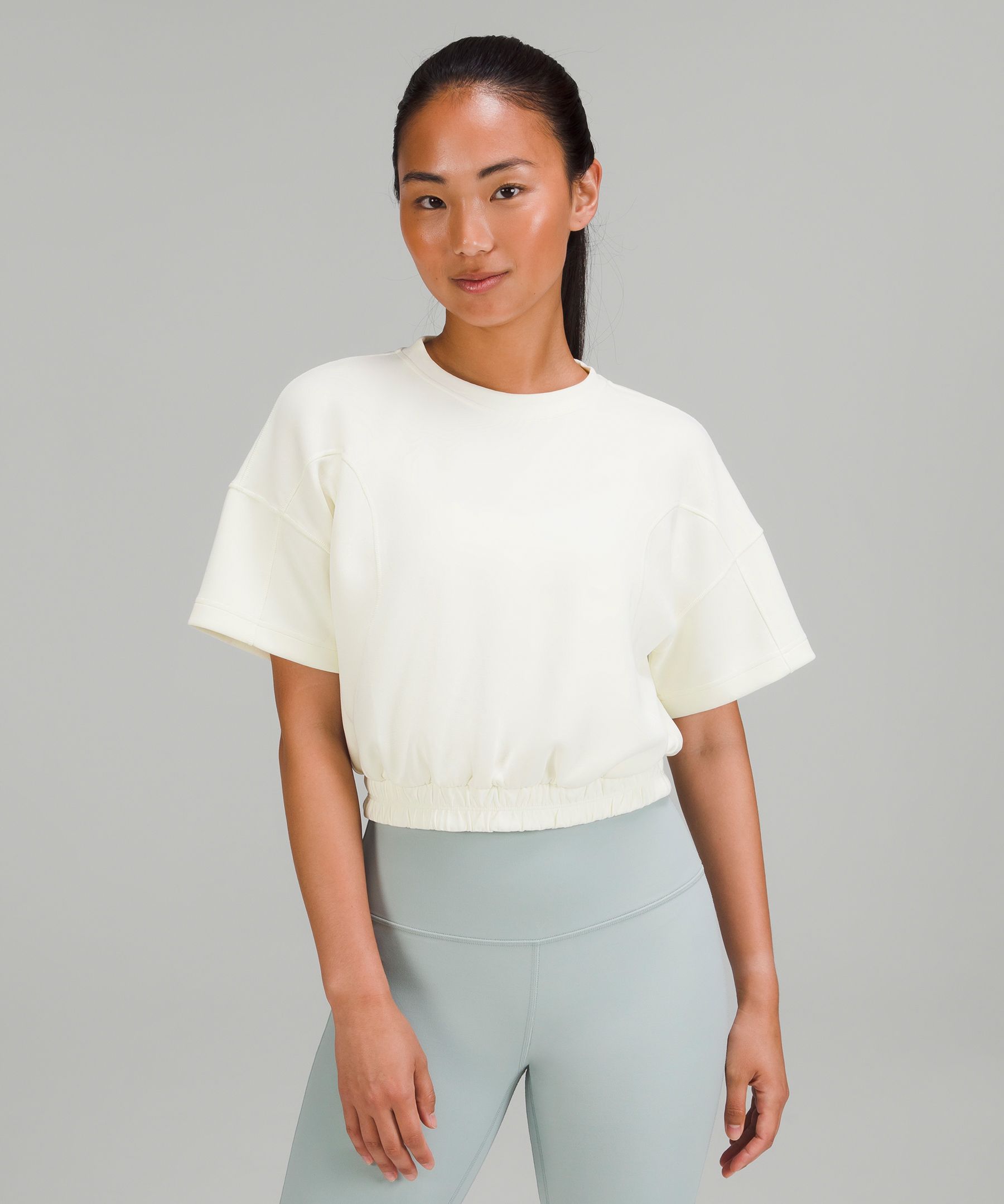 Lululemon Softstreme Gathered T-Shirt Dewy