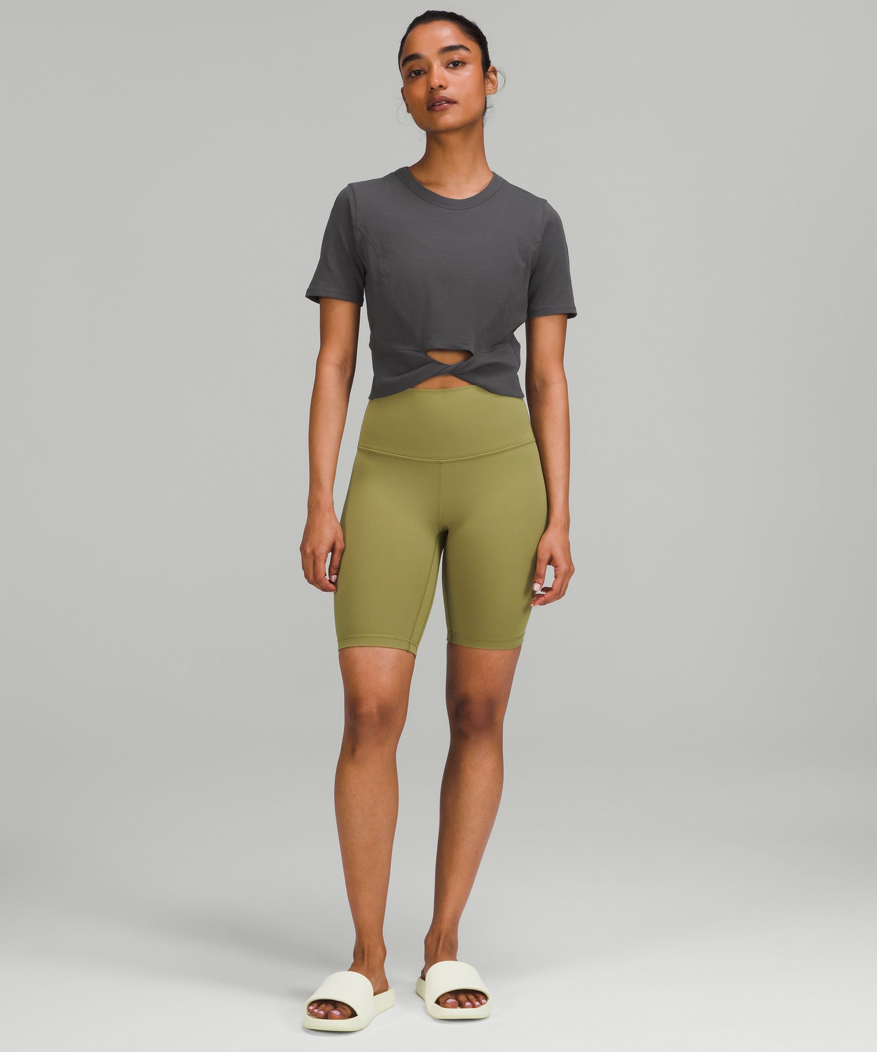 Bulk-buy Skims Cotton Ribbed T-Shirt with Shorts Leggings Custom