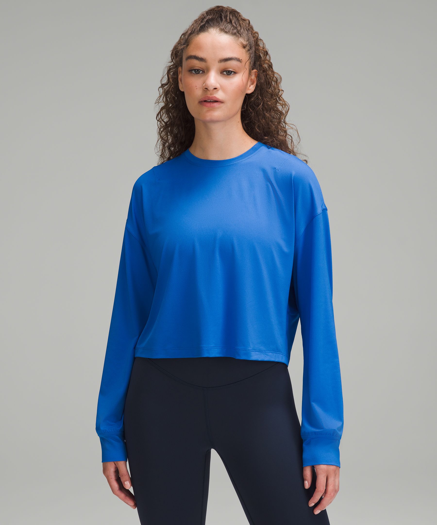 Lululemon Abrasion-Resistant Training Long-Sleeve Shirt