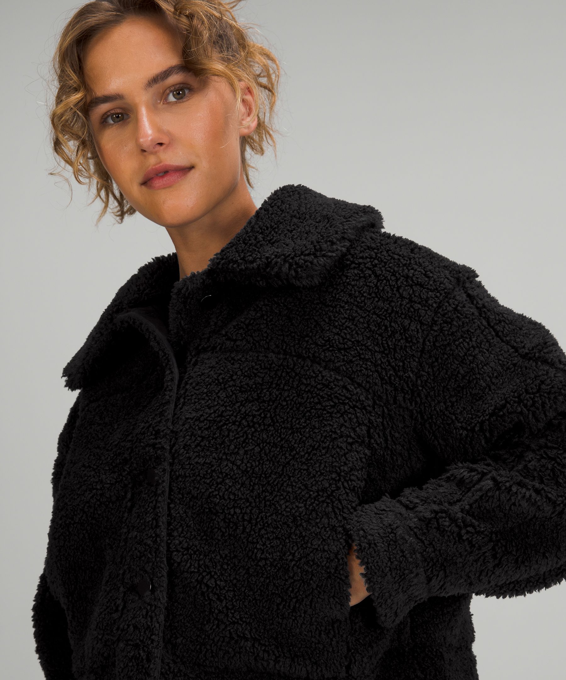 Textured Fleece Jacket *Online Only