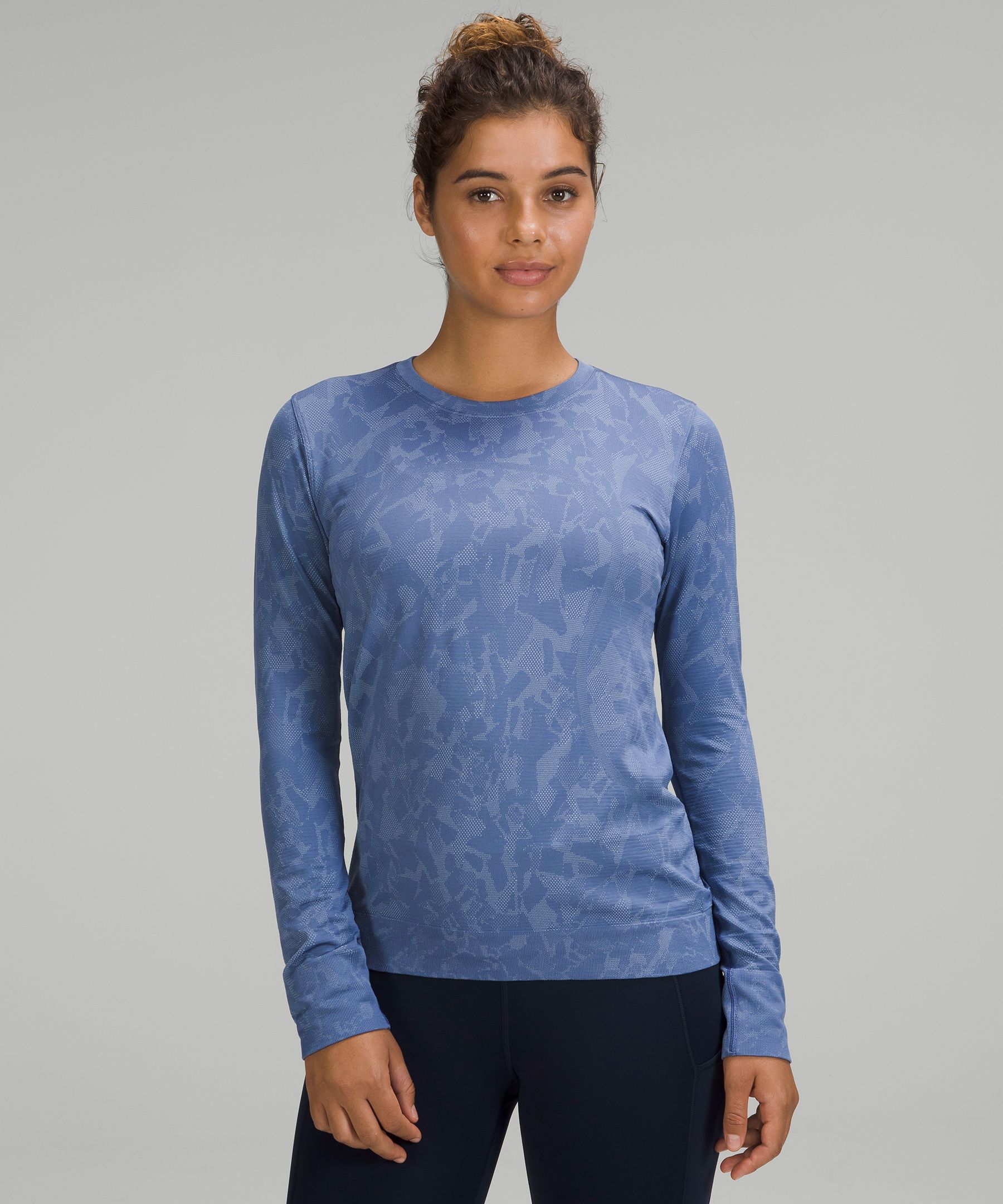 Lululemon Swiftly Tech Long Sleeve Symphony Blue's Clues