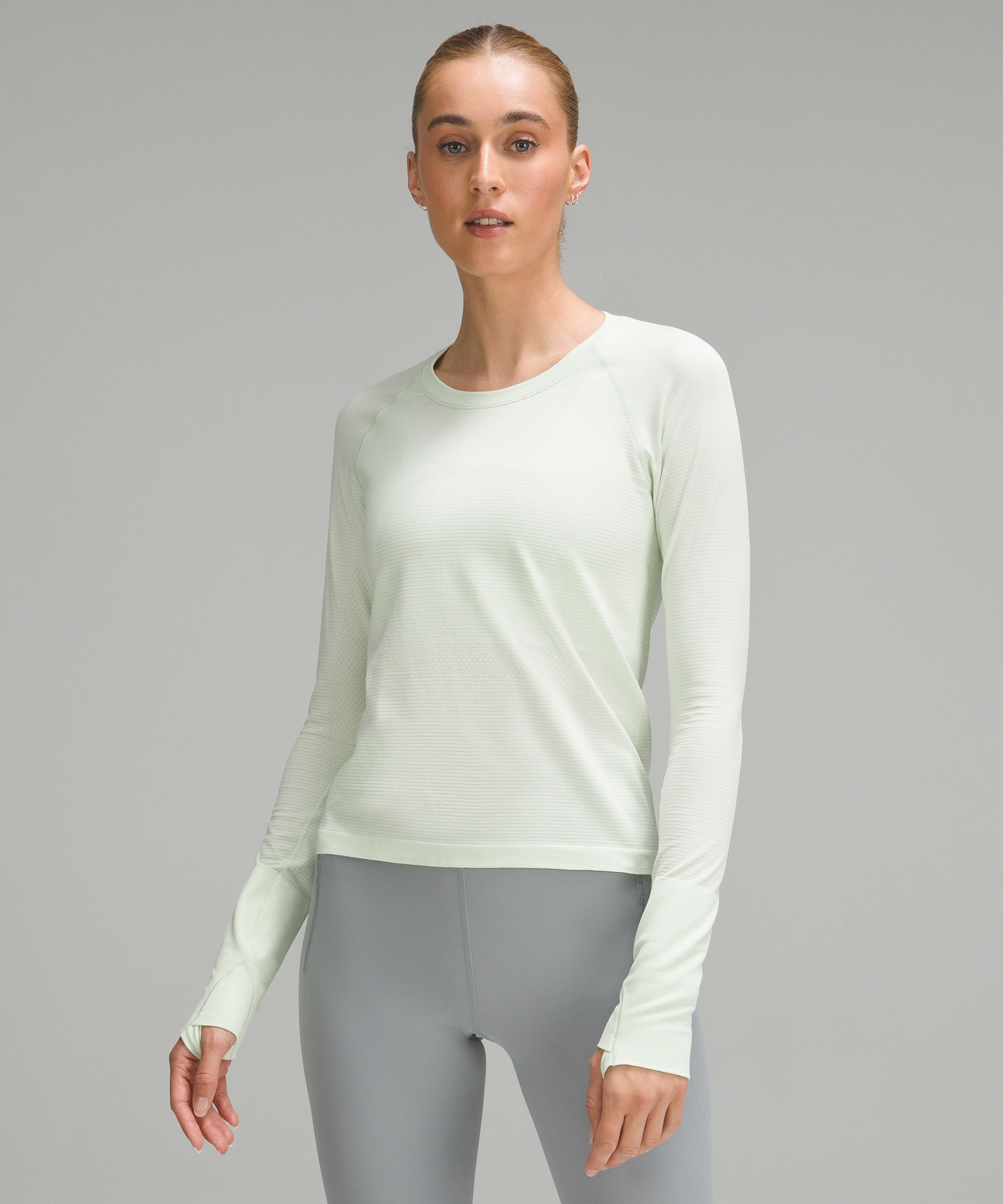 Lululemon Swiftly Tech Long Sleeve Shirt 2.0 *Race Length - Green