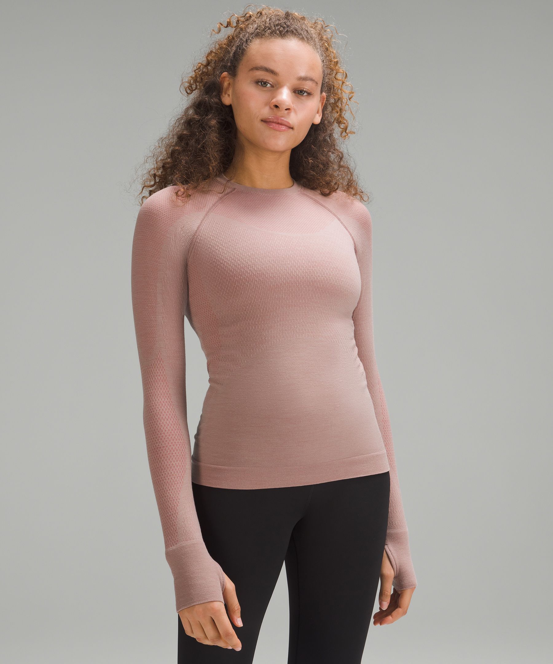 Lululemon Keep the Heat Thermal Long Sleeve Shirt - Black - lulu