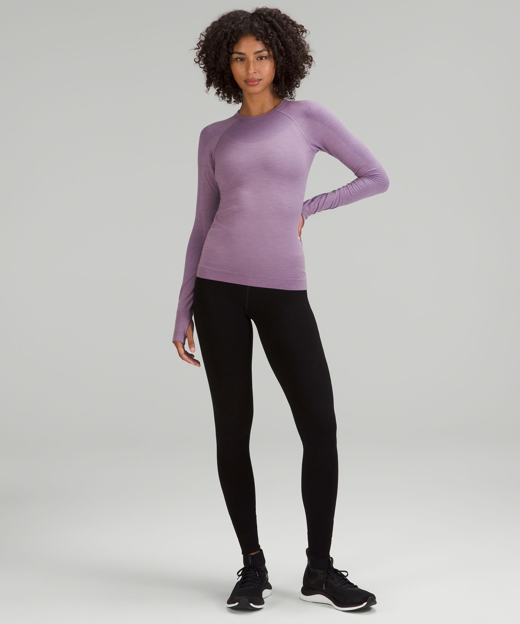 Lululemon athletica Keep the Heat Thermal Long-Sleeve Shirt *Colourblock, Women's Long Sleeve Shirts