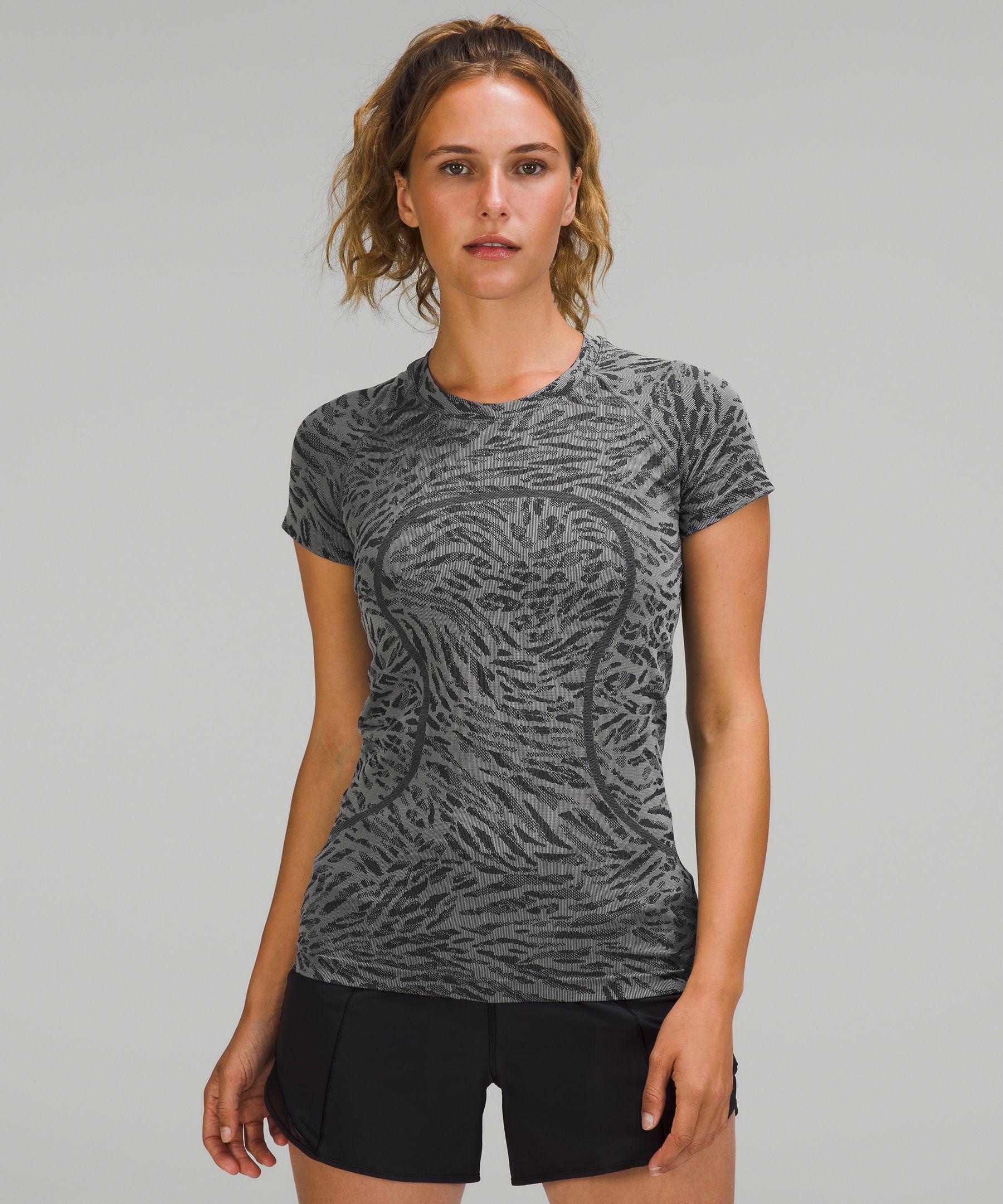 Lululemon Swiftly Tech Short Sleeve Crew *Lunar New Year - Dark