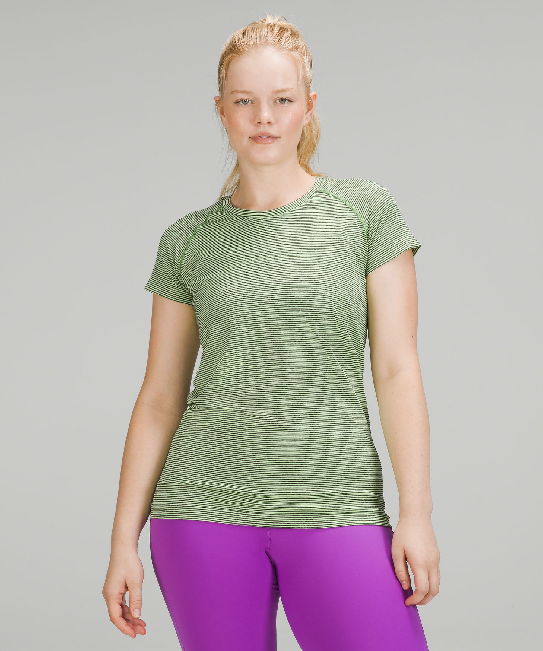 Lululemon Swiftly Tech Short Sleeve Shirt 2.0 In Wee Are From Space Faded Zap