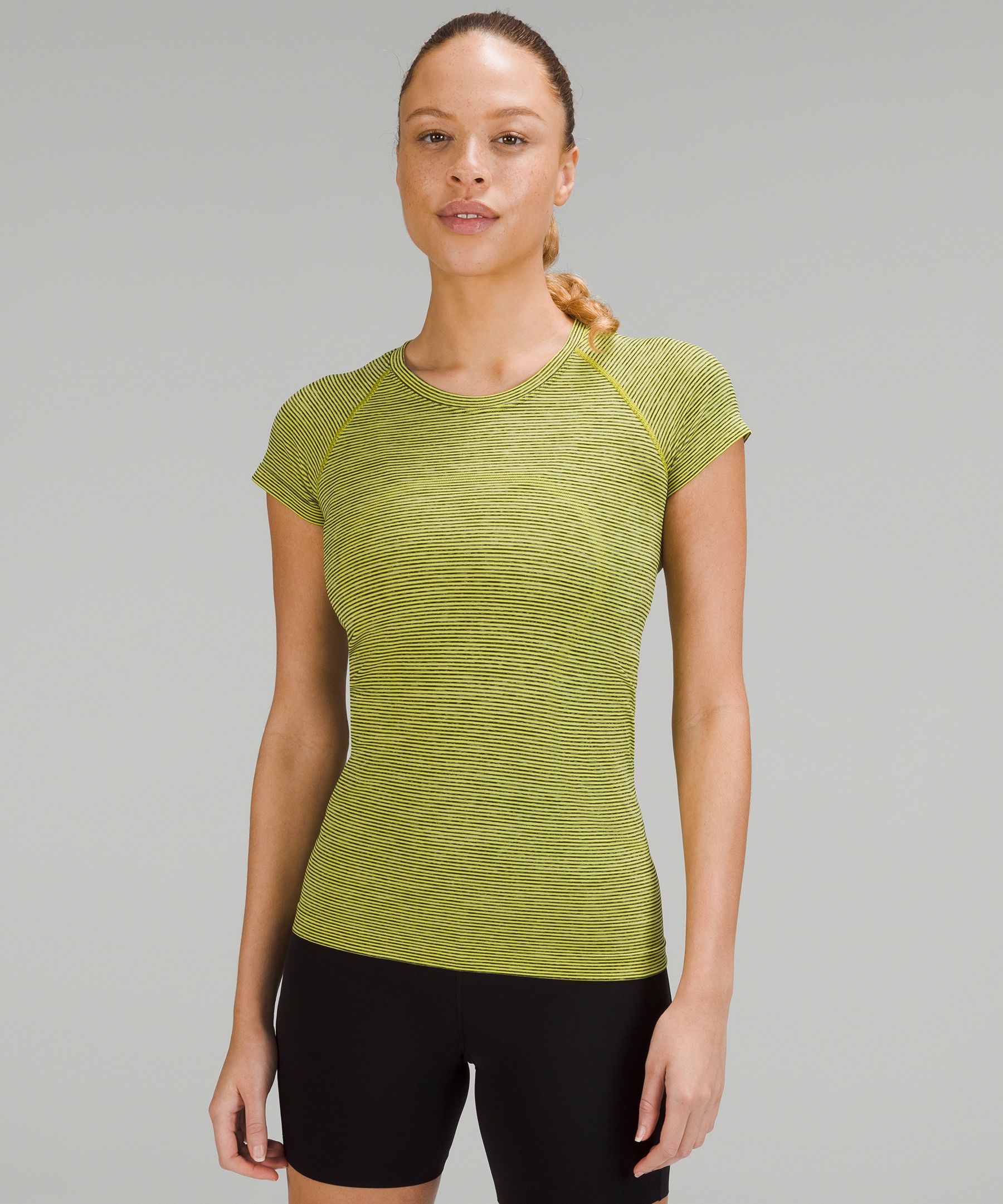 Lululemon Swiftly Tech Short Sleeve Shirt 2.0 In Bronze Green