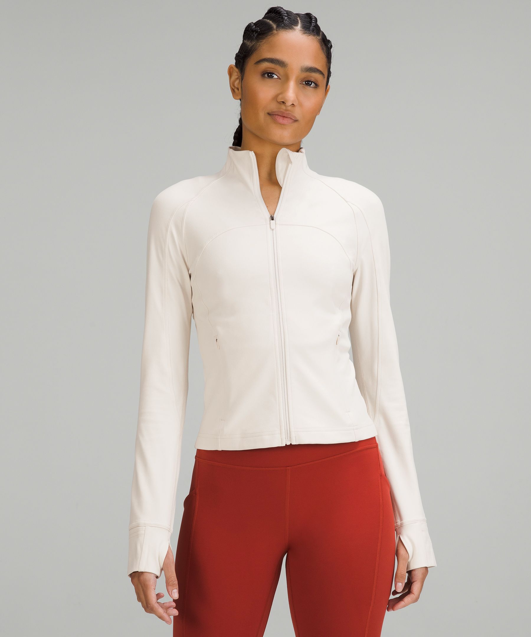 Track Define Cropped Jacket *Nulu - Sonic Pink - 10 at Lululemon