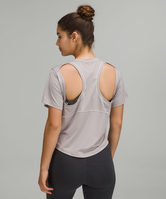 Ventilated Open-Back Train Tee