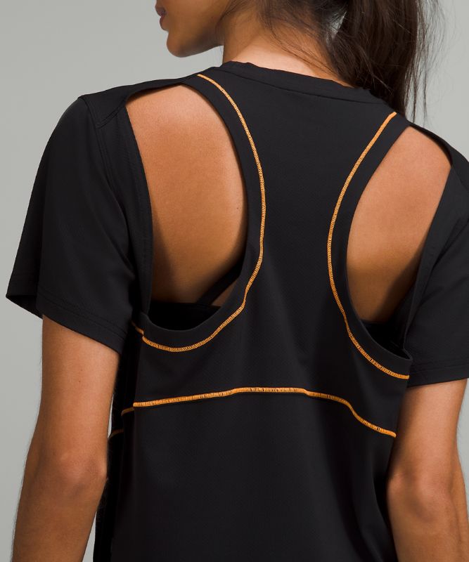 Ventilated Open-Back Training T-Shirt