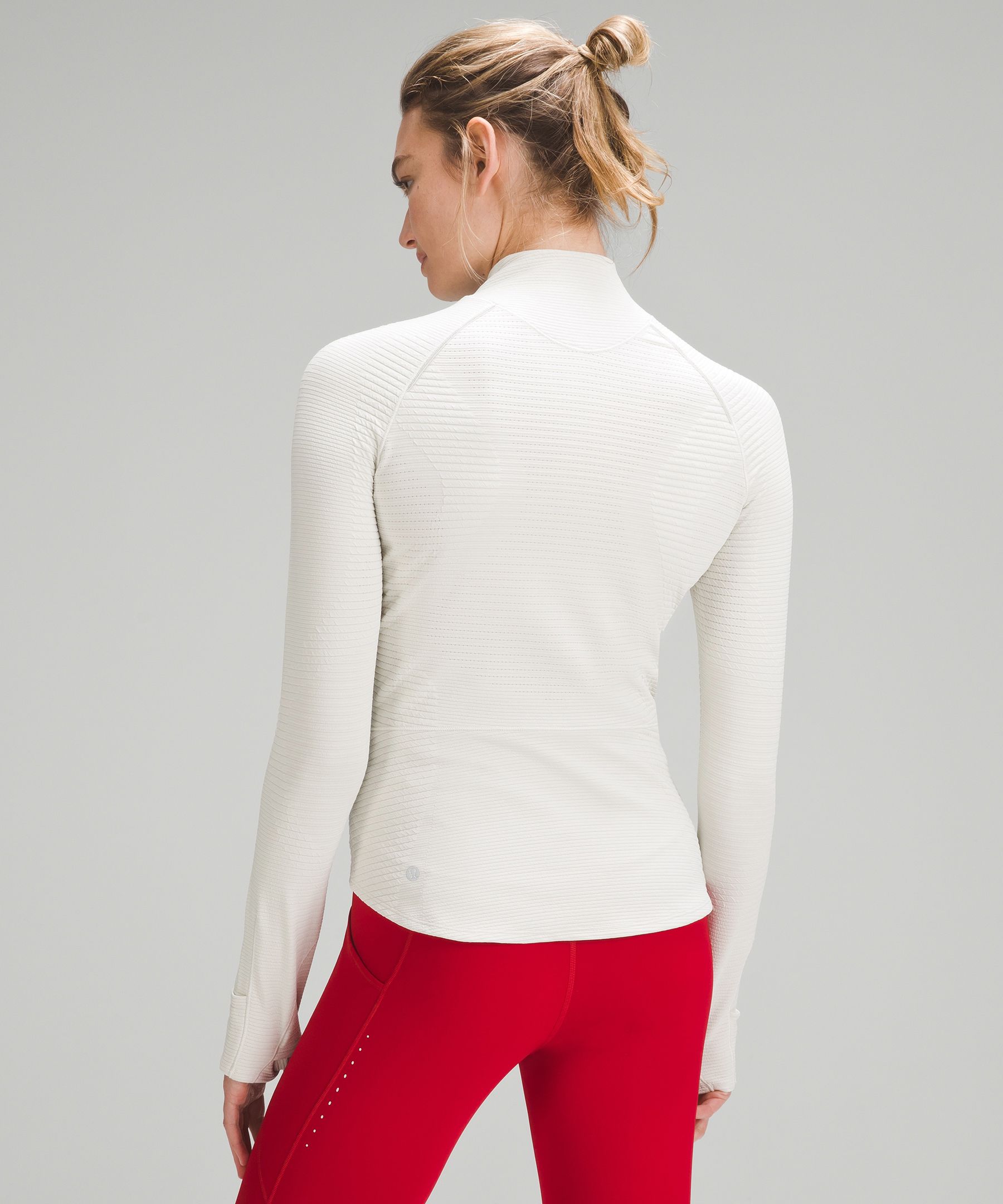 Lululemon Ventscape Half-zip Long Sleeve - Smoked Spruce